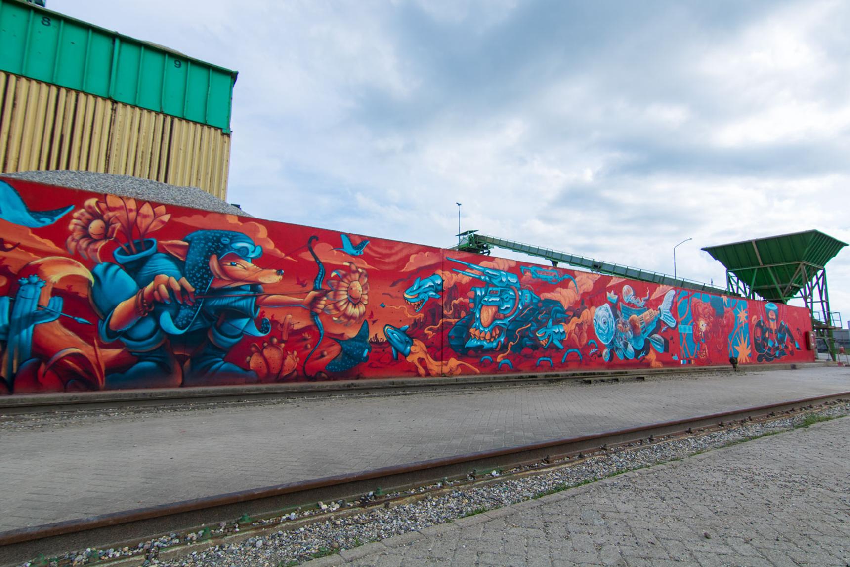 Simian Switch, Sowet, Don Slizerone, Zark, Krimsone, A Squid Called Sebastian, YPSILON, nascaone, nasca, Le Funky, Wesr, Fumomiles, Yeko, Sander Dolstra, DuelOne, 10us, Ard Doko, mediah, Bugster One, Anouk Brand, Giancarlo Ayasta Bernabe, Christian Sassa, Mr.X, Sicovecas—Aan Hoger Wal Festival 2026