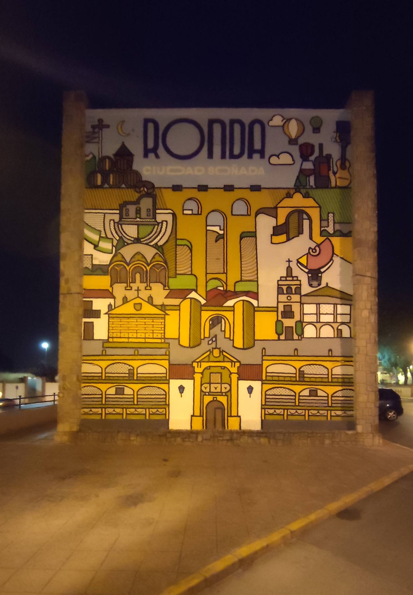 Kato, Trito&mdash;Mural de Ronda