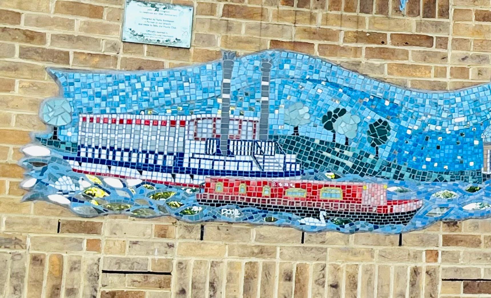 Save The World Club—Mosaic Murals