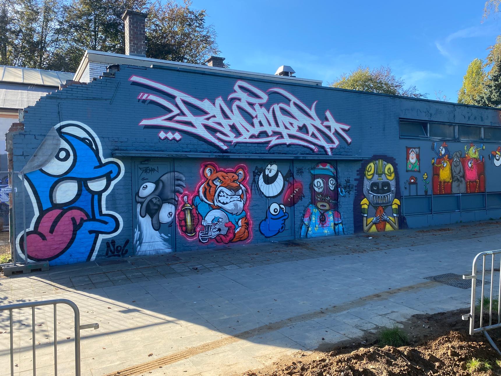 Ekolsa, Nol, SMOK, HMI—Collaboration between artists