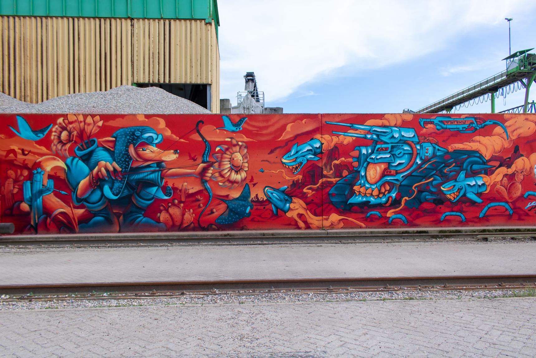 Simian Switch, Sowet, Don Slizerone, Zark, Krimsone, A Squid Called Sebastian, YPSILON, nascaone, nasca, Le Funky, Wesr, Fumomiles, Yeko, Sander Dolstra, DuelOne, 10us, Ard Doko, mediah, Bugster One, Anouk Brand, Giancarlo Ayasta Bernabe, Christian Sassa, Mr.X, Sicovecas—Aan Hoger Wal Festival 2026