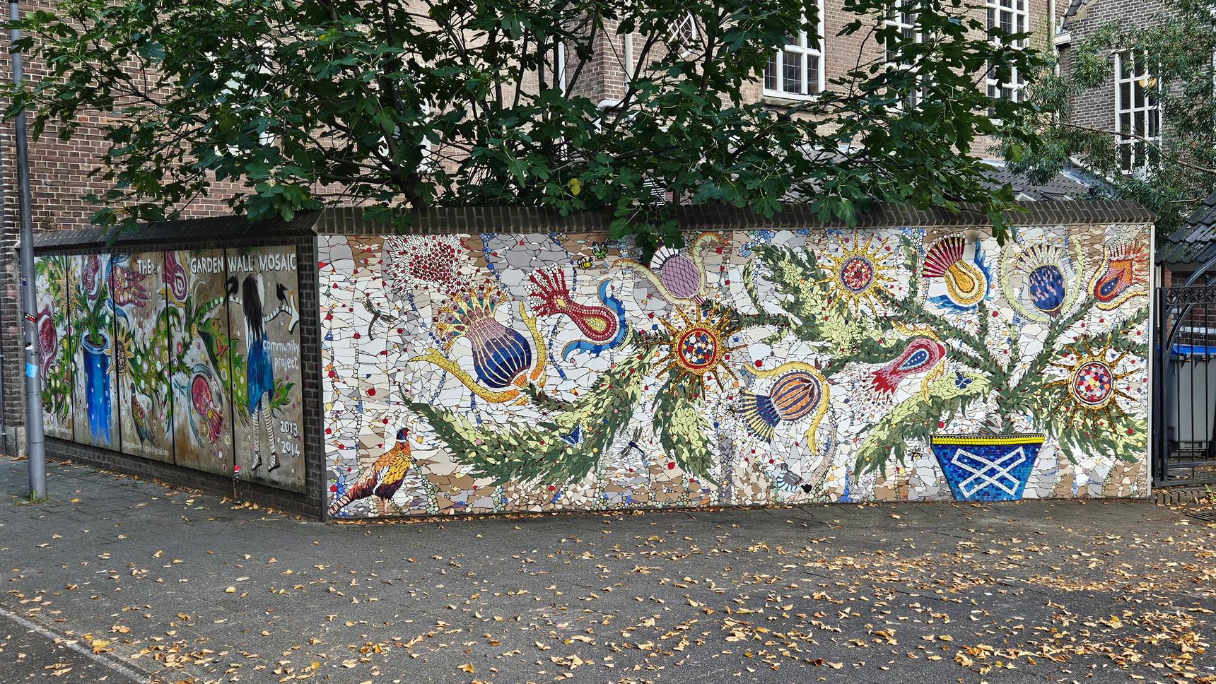 Volunteers—The Garden Wall Mosaic
