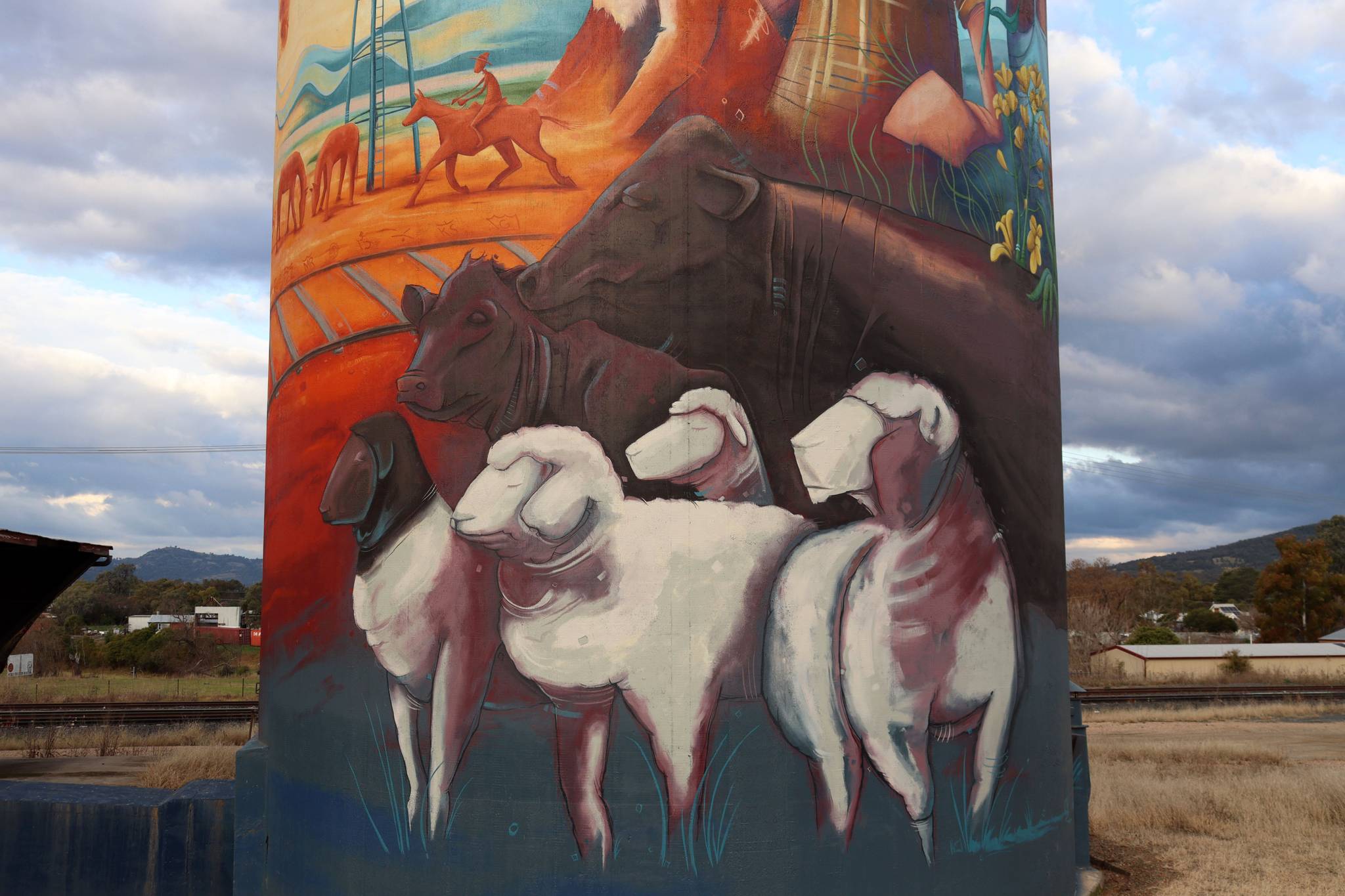 Peter Ryan&mdash;Quirindi Silo Art