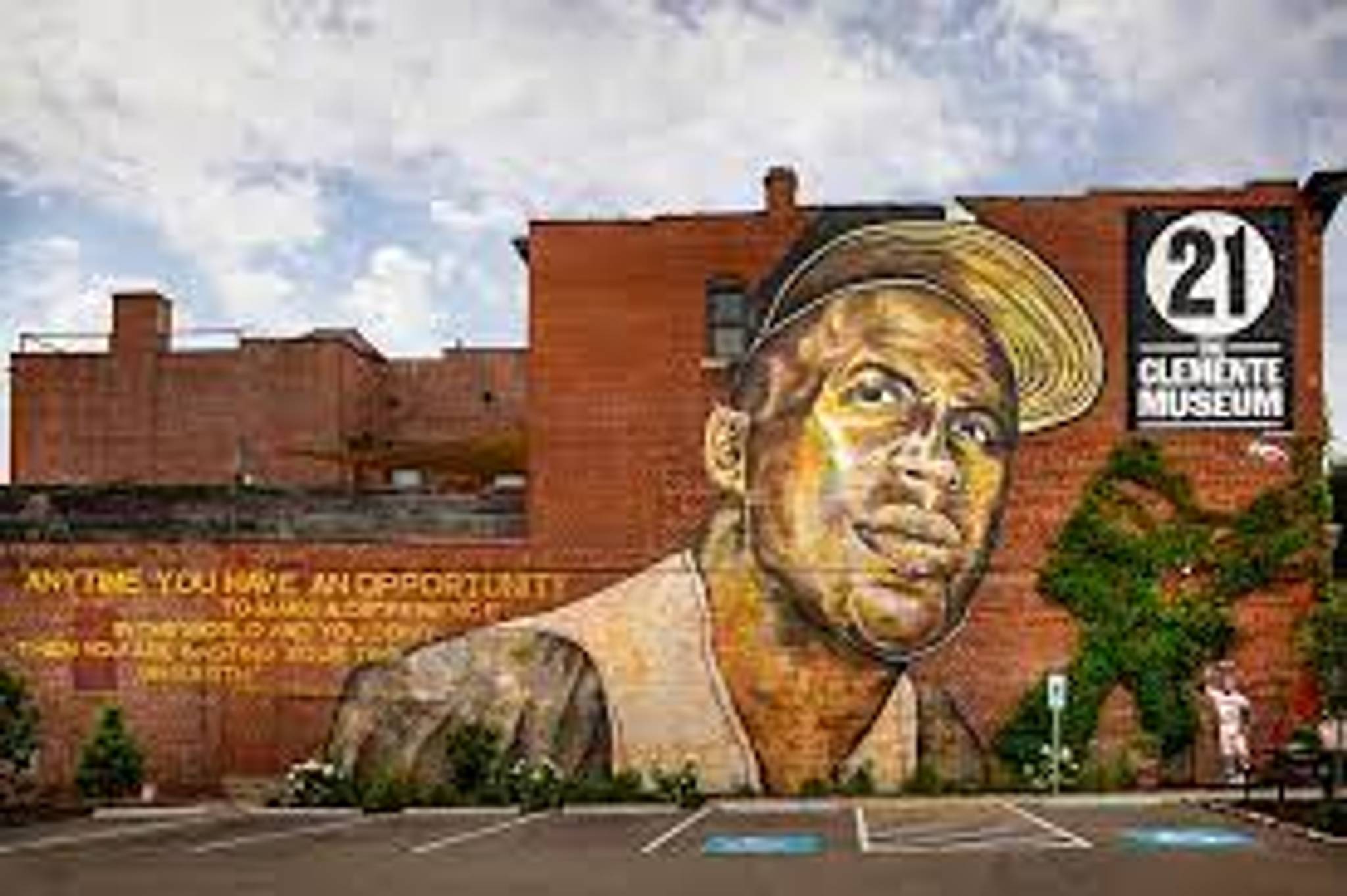 Kyle Holbrook&mdash;Roberto Clemente Mural on the Clemente Museum
