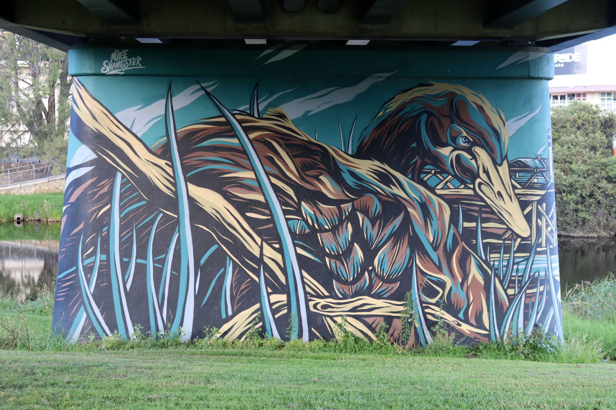 Mike Shankster&mdash;Queens Bridge Mural