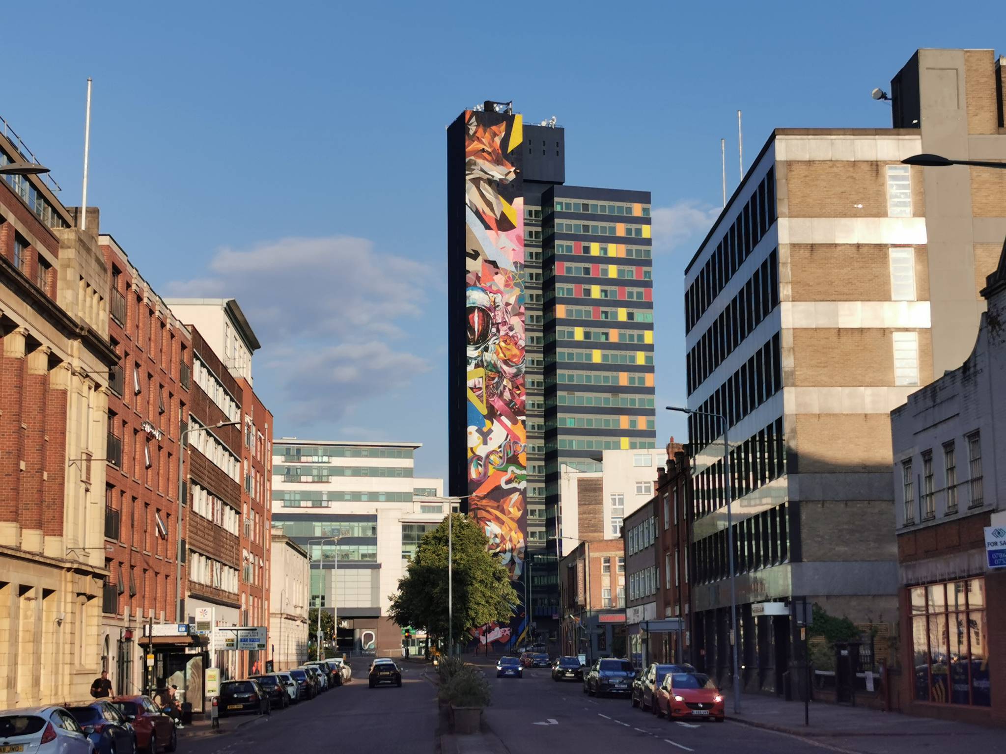 Rich Peacock, Wing Lo, Leigh Drummond&mdash;St Georges Tower Mural