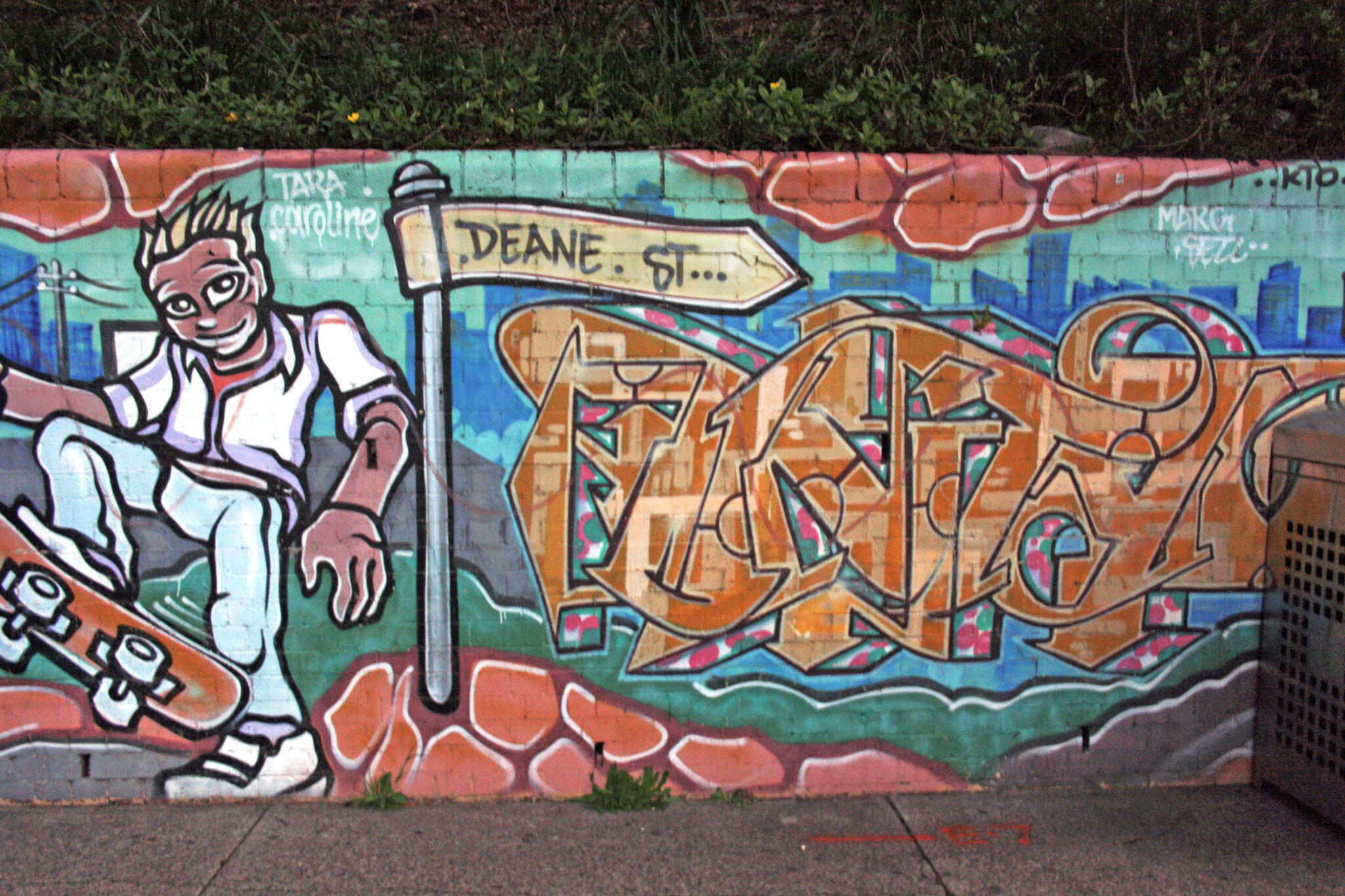 Unknown - Sydney&mdash;Burwood Station Mural