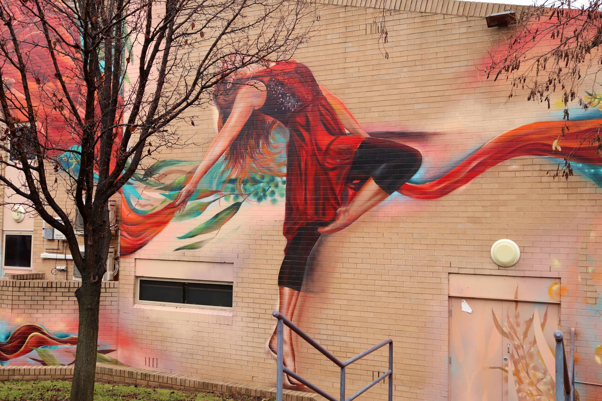 Drapl, The Zookeeper, The Brightsiders&mdash;Cowra Civic Square Mural