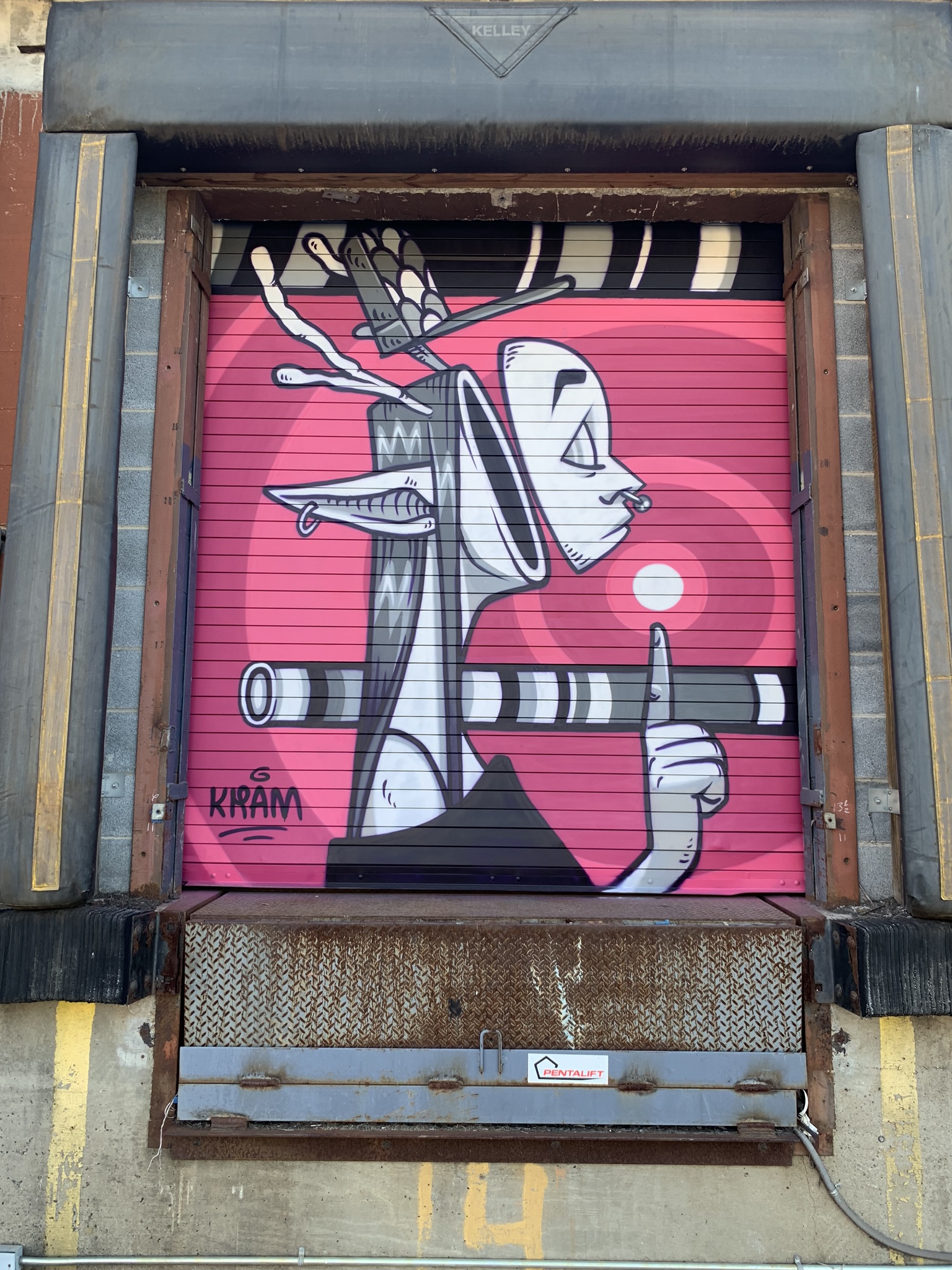 Artwork by KRAM Street Art Cities