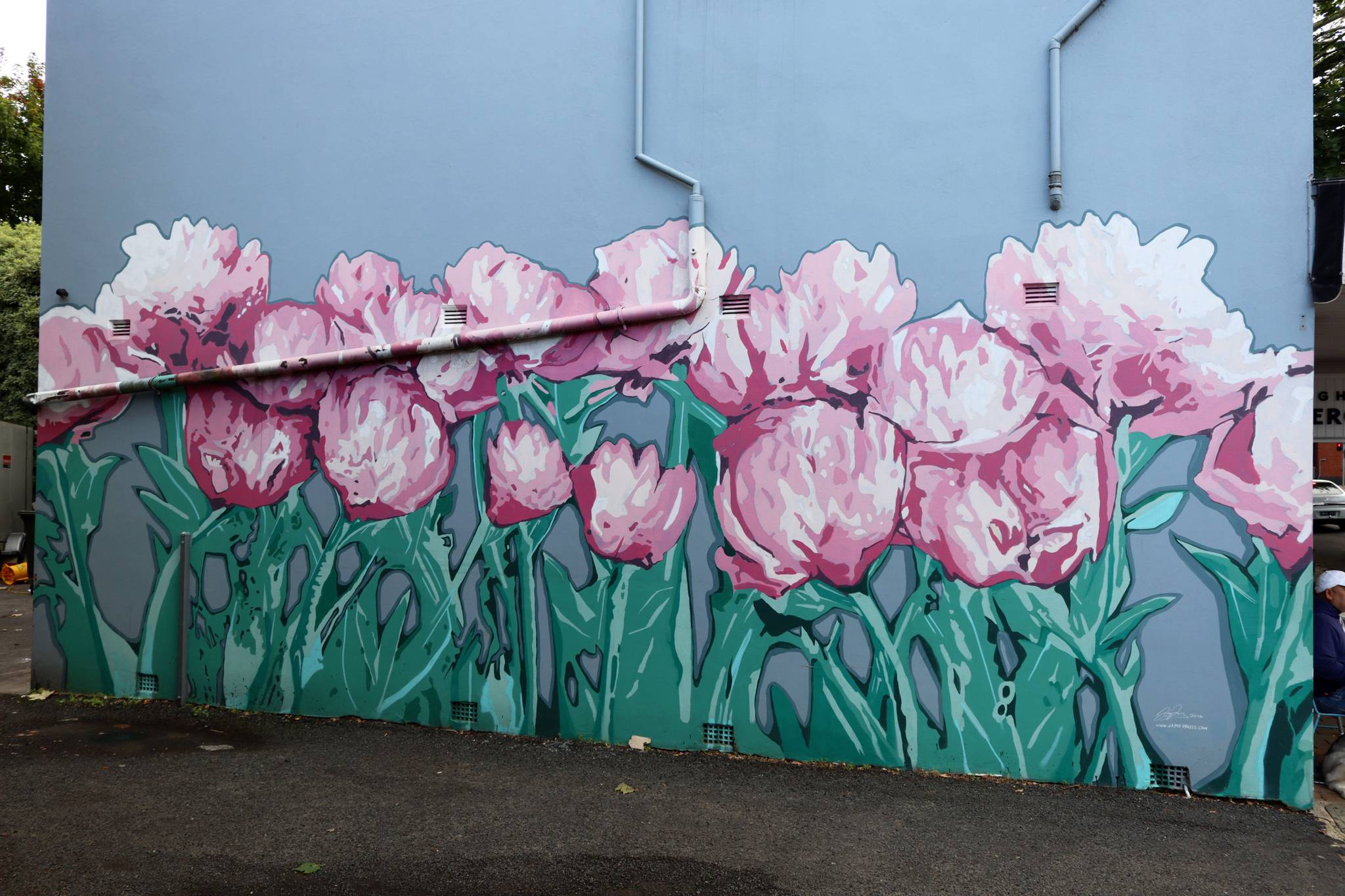 Jamie Preisz, Matt Preisz&mdash;Peony Wall