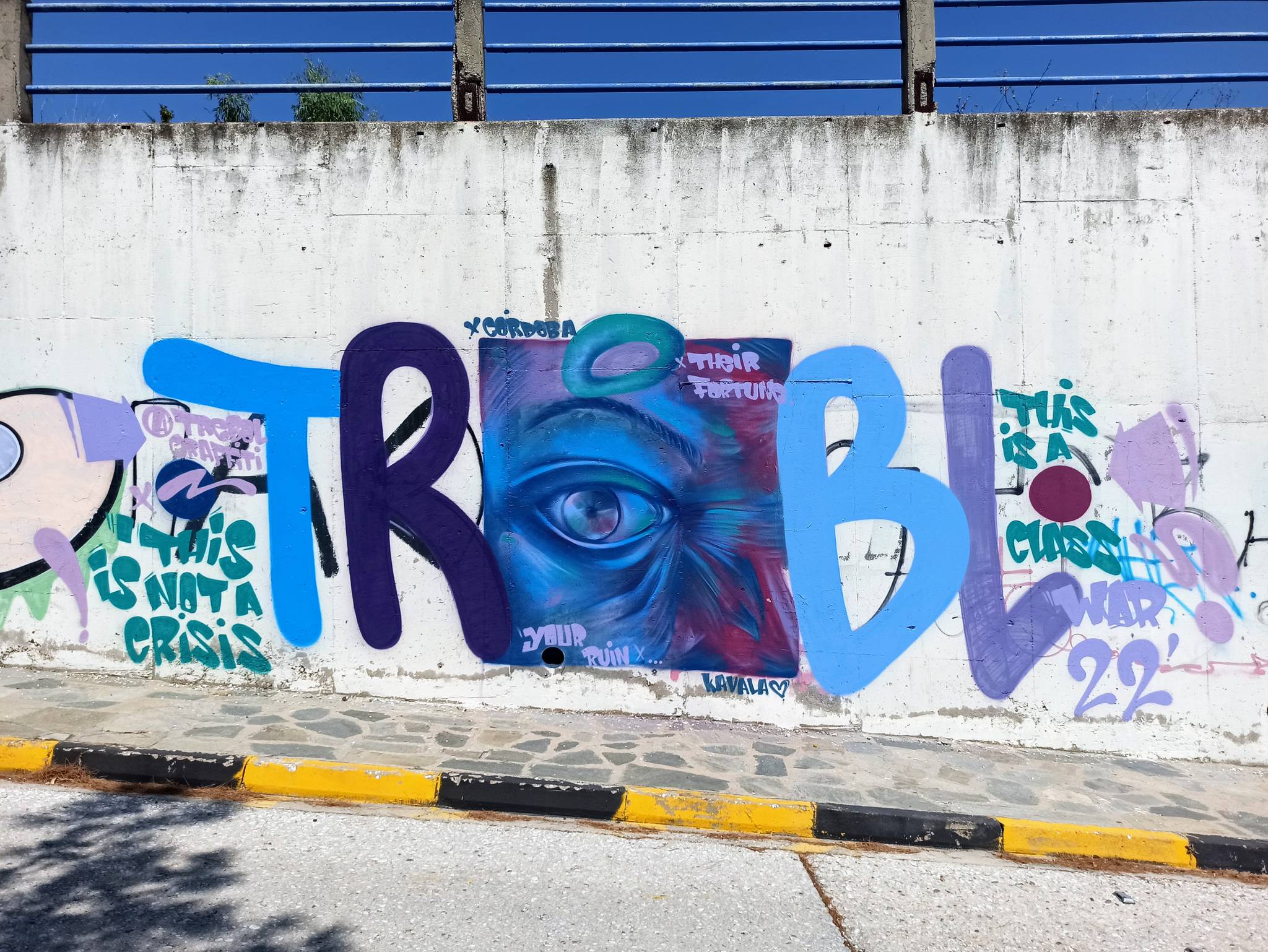 Trébol&mdash;Blue 