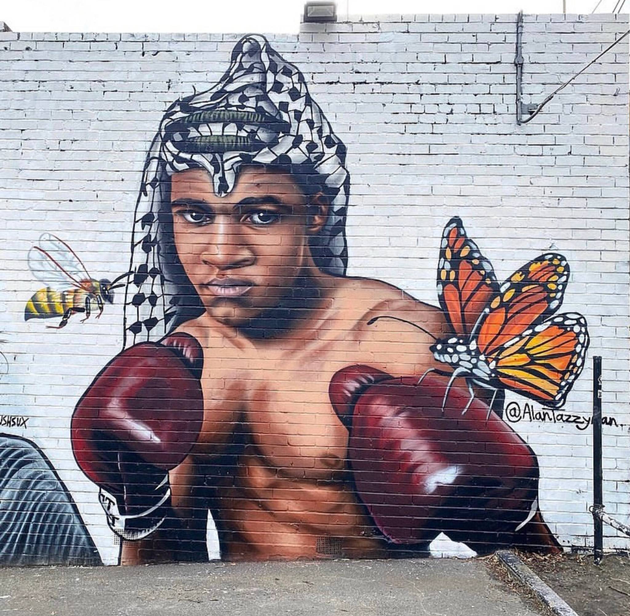 Master Murals&mdash;Muhammad Ali