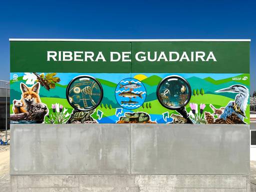 Mural Biodiversidad Rivera de Guadaira