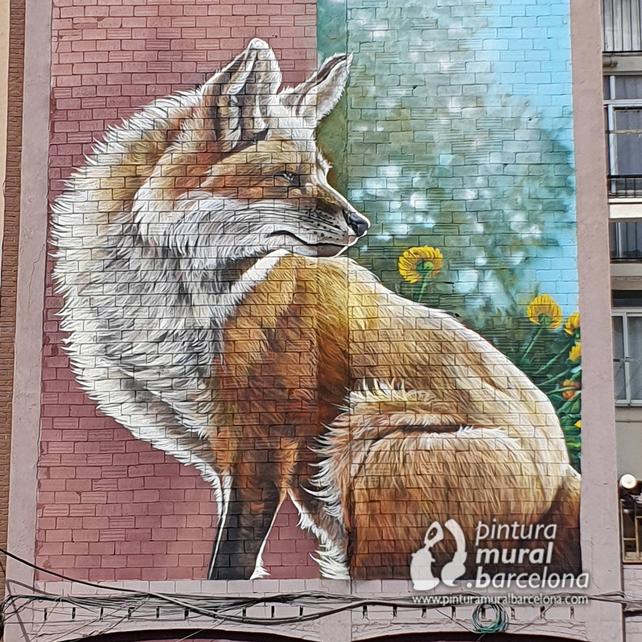 Pintura-mural-barcelona, Mateo Lara&mdash;MONTCADA I REIXACH