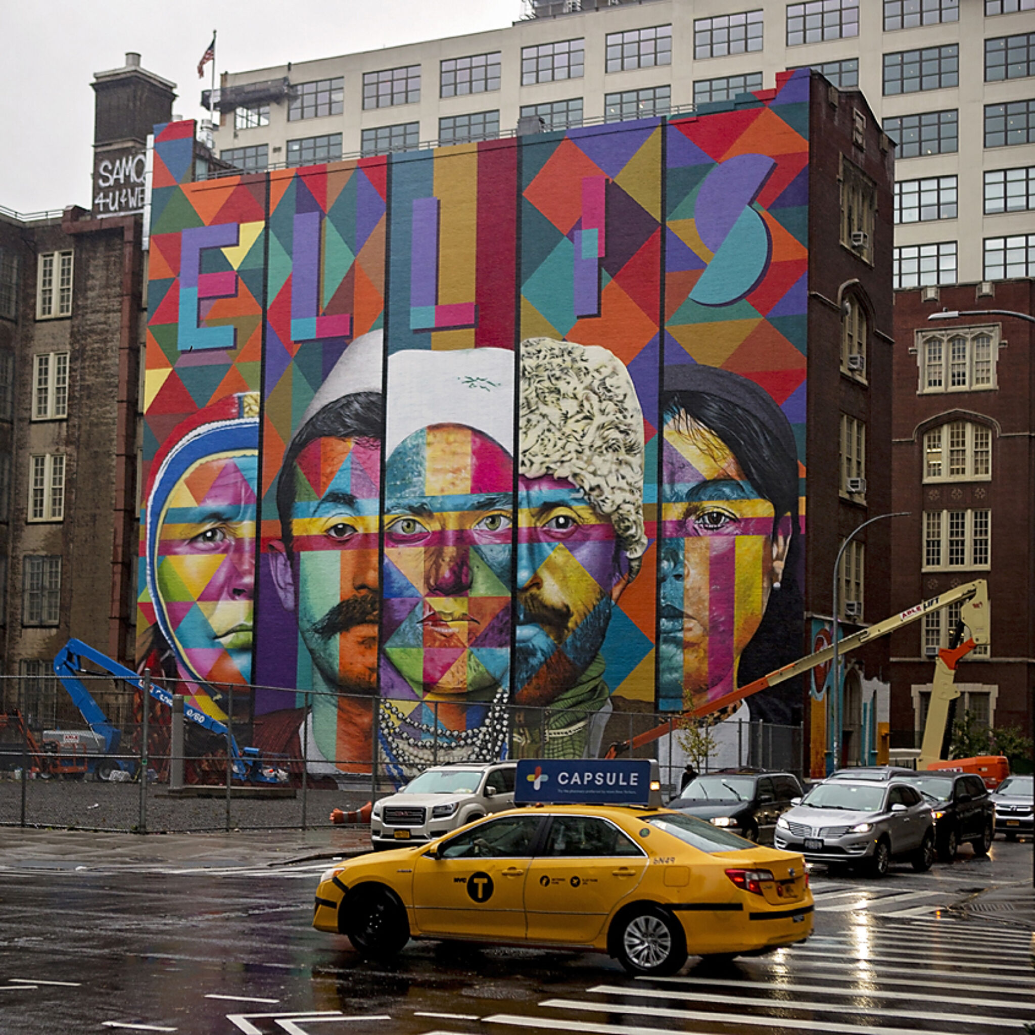 Eduardo Kobra&mdash;Ellis/Immigrantes