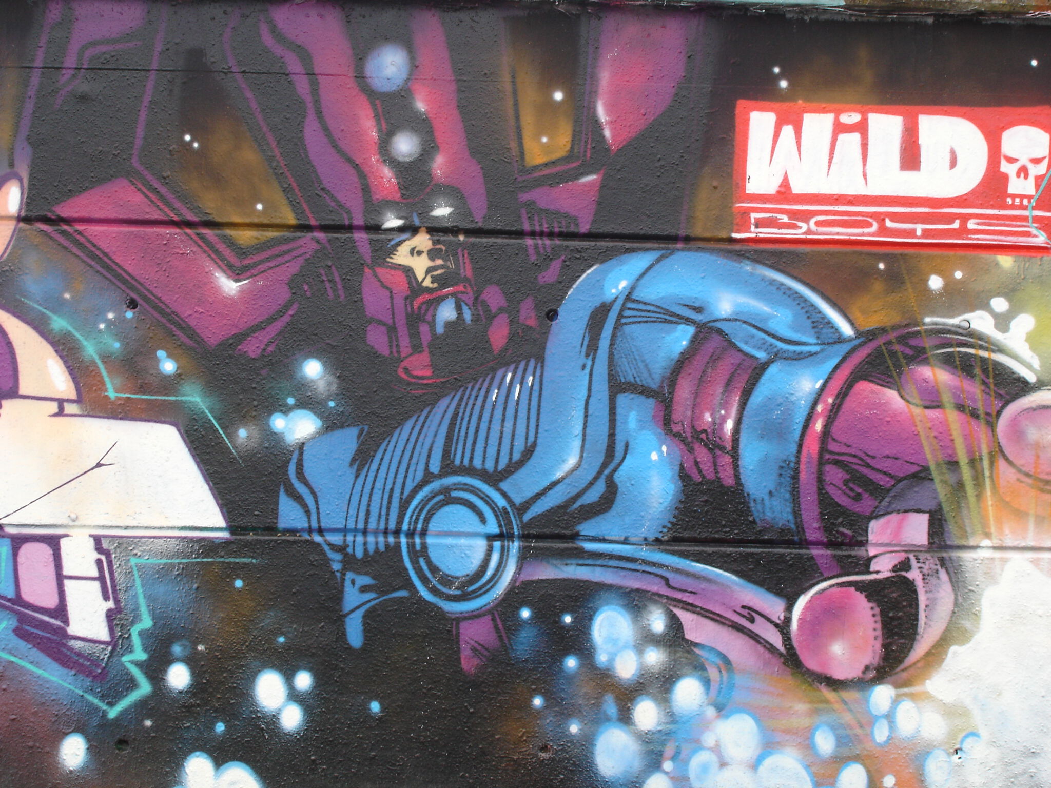 Wild boys&mdash;Galactus (n'est plus visible)