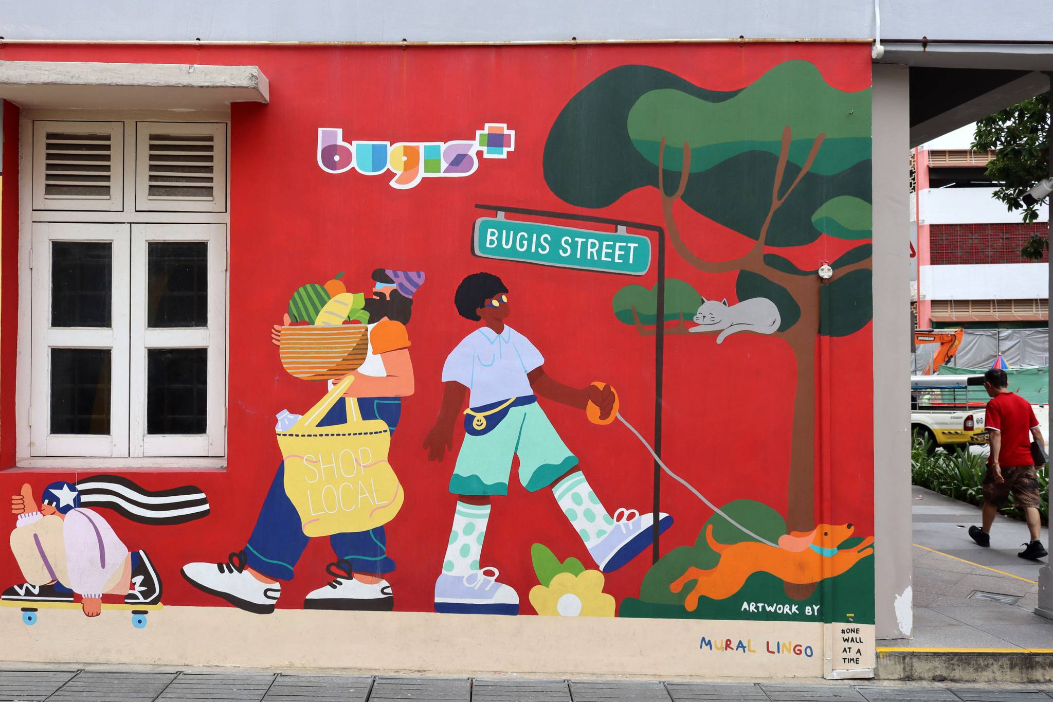 Mural Lingo&mdash;Bugis Street