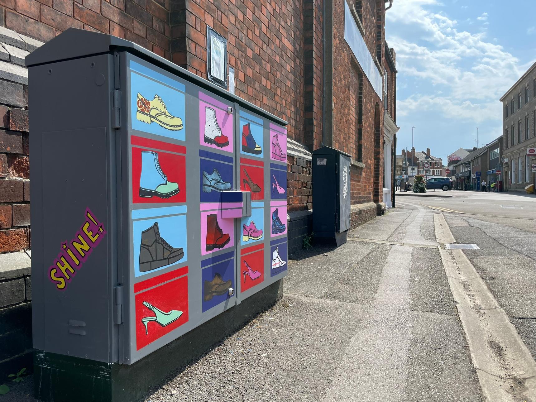 909 Art, Shine Arts & Well-Being—Take a Walk in my Shoes