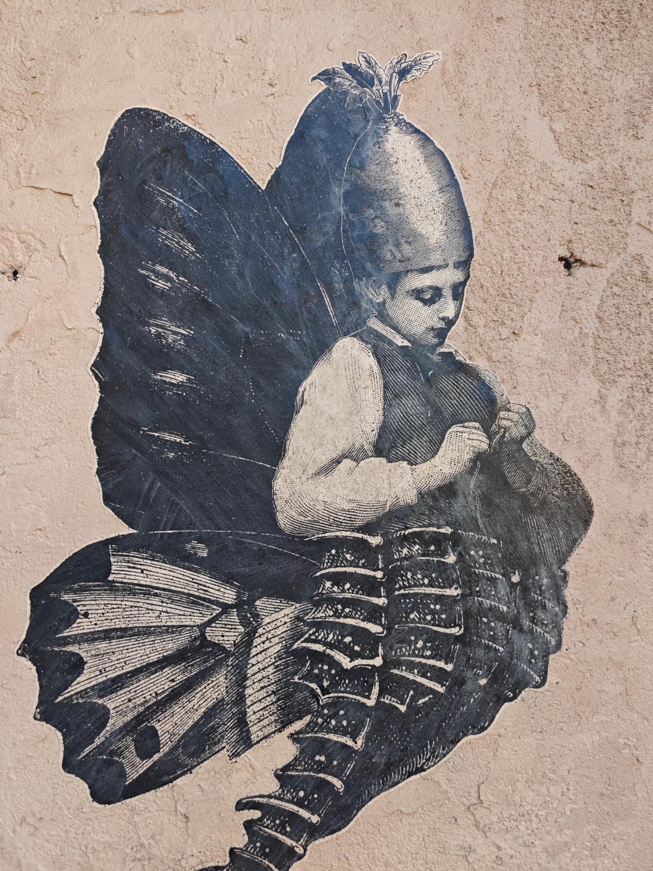 Mélanie Busnel—"Collages en rue"