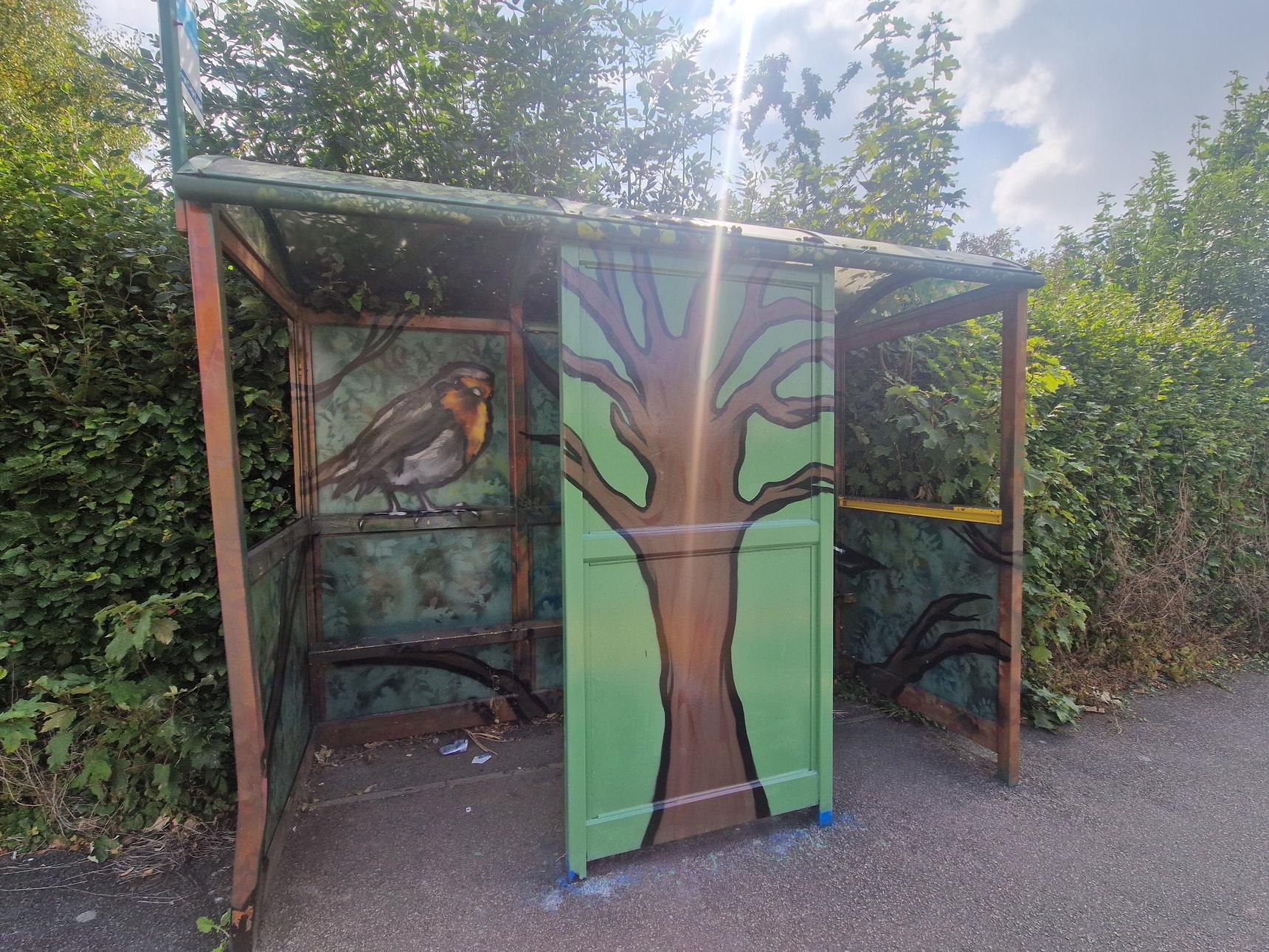 Wingy—Bus Shelter - Untitled