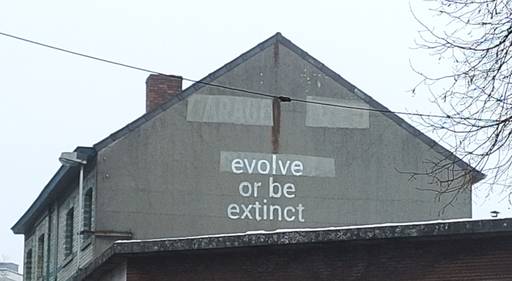 Evolve or be extinct