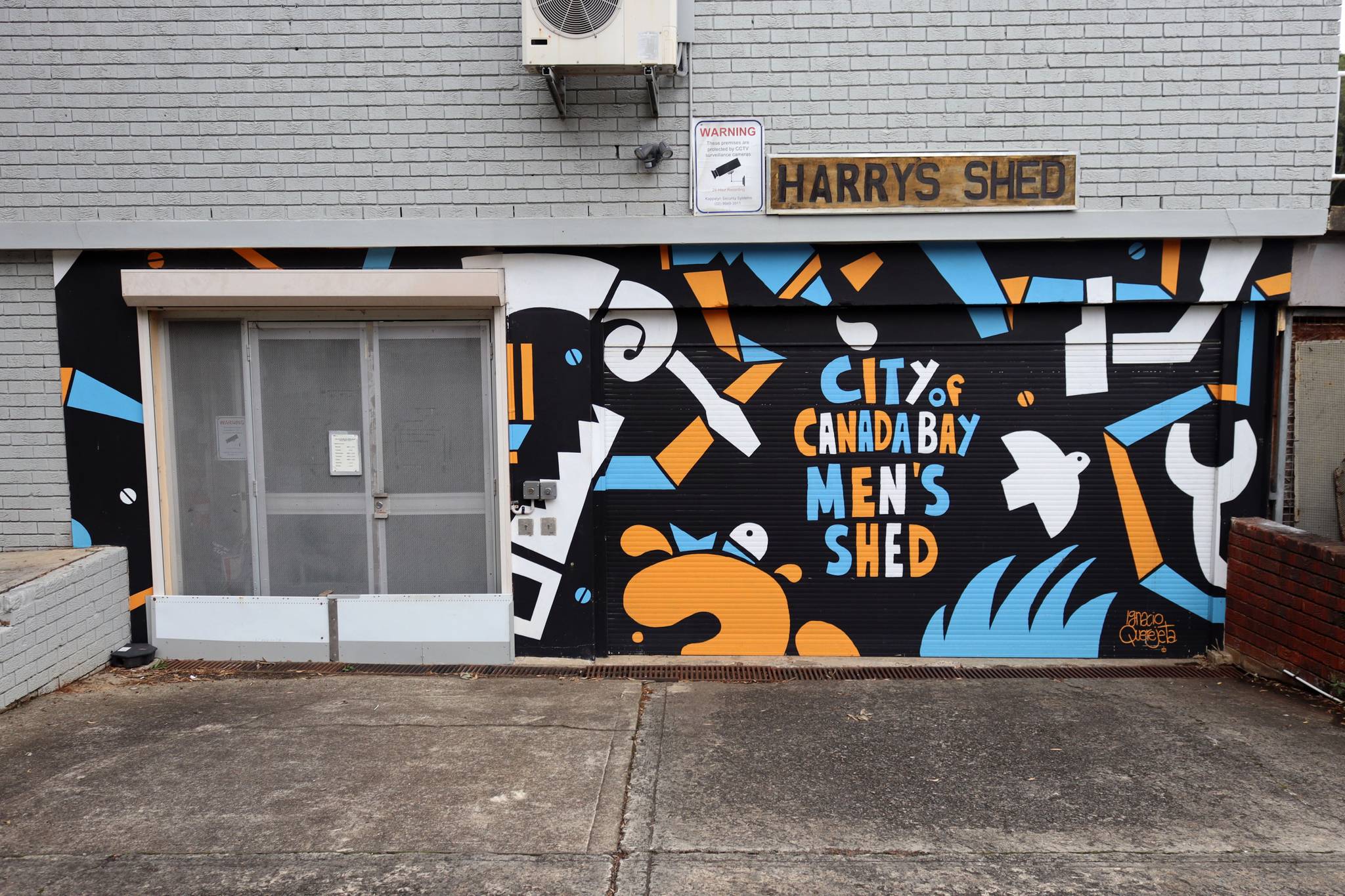 Ignacio Querejeta&mdash;Harry's Shed Mural