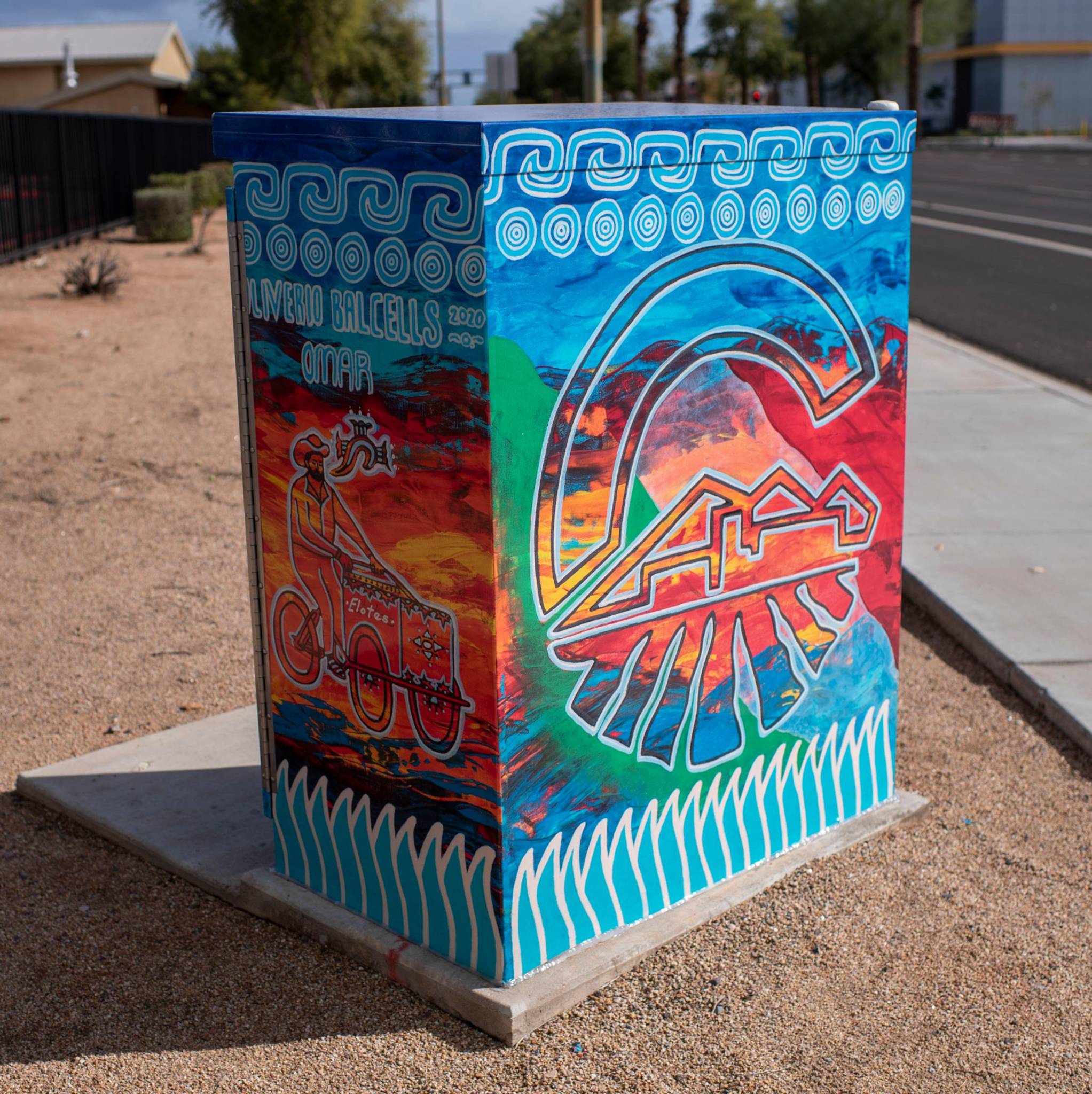 Oliverio Balcells&mdash;Traffic Control Box