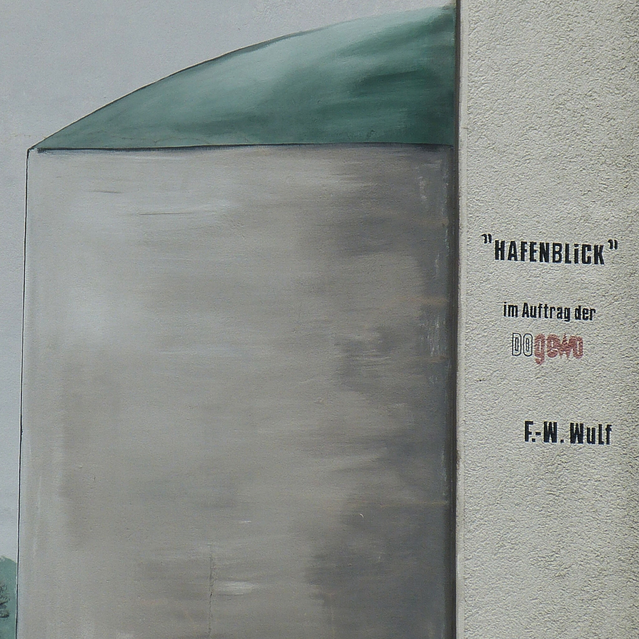 artist unknown&mdash;appartment house "Hafenblick" Gronaustraße 12