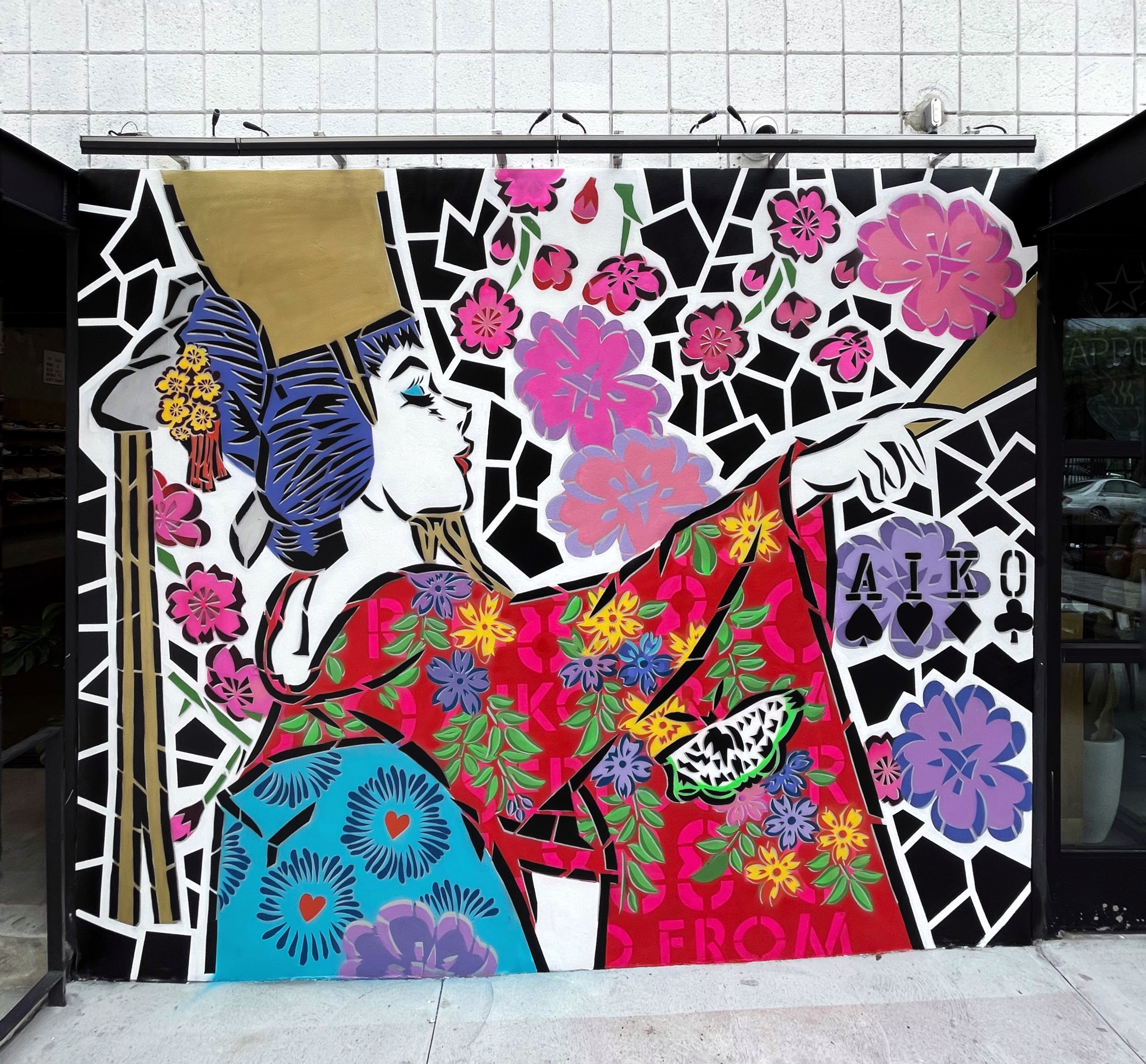 Artist Lady Aiko - Street Art Cities
