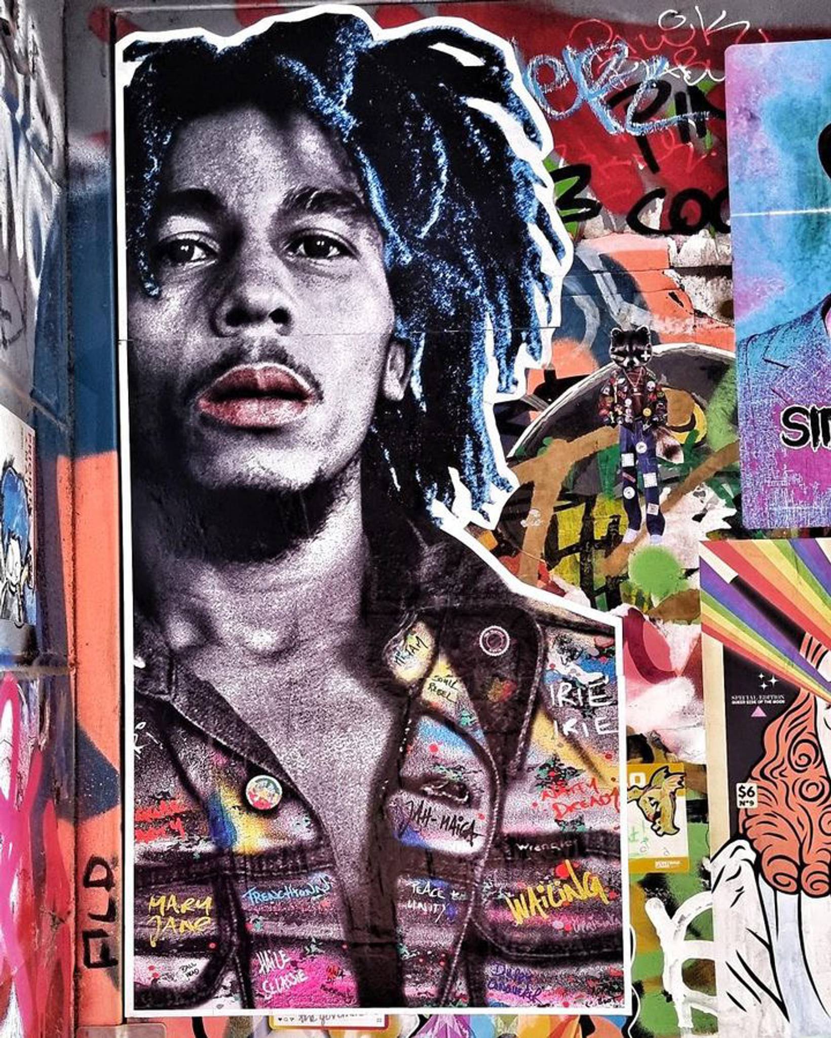 The Postman Art&mdash;Bob Marley 