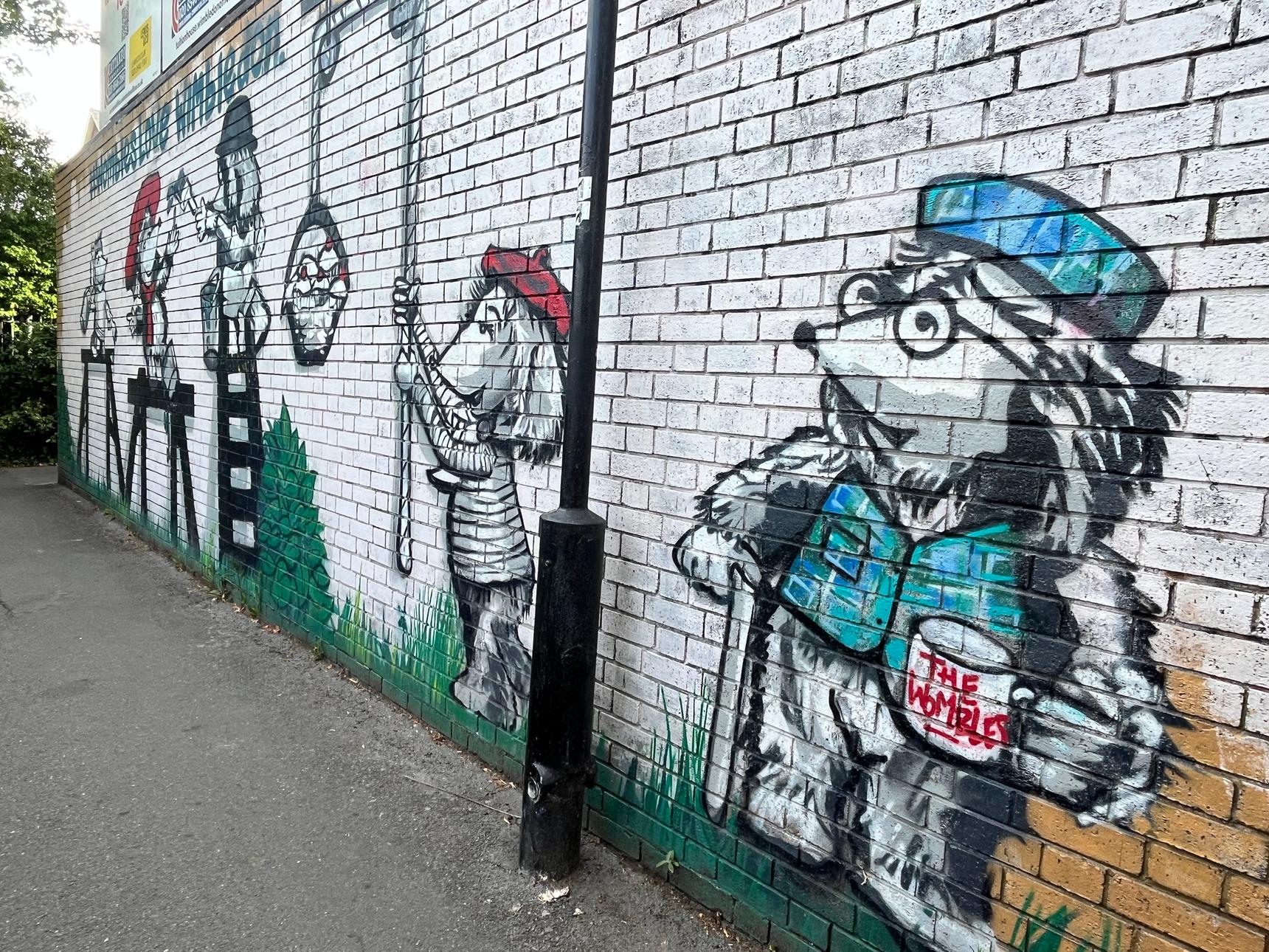 Graffiti Kings—Wombles Love Wimbledon