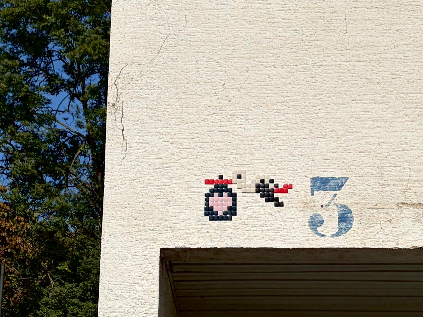 Stork Pixelart—Untitled