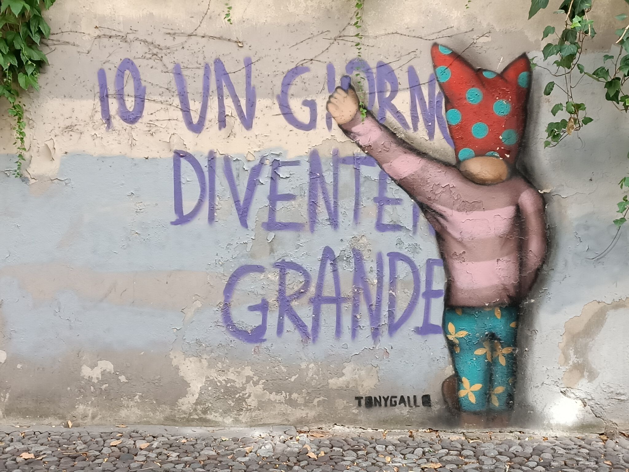 Tony Gallo&mdash;Io un giorno diventerò grande (One day I will grow up)