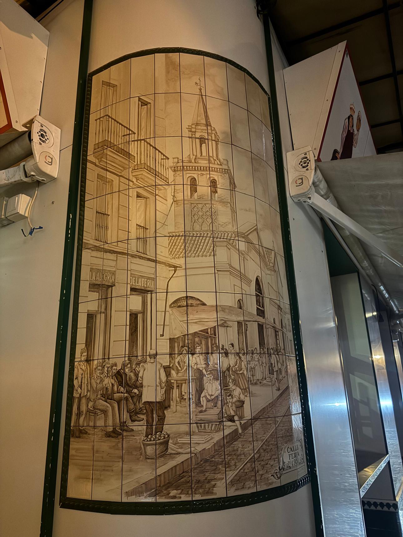 Cerámica Campos—Calle Feria, 1930