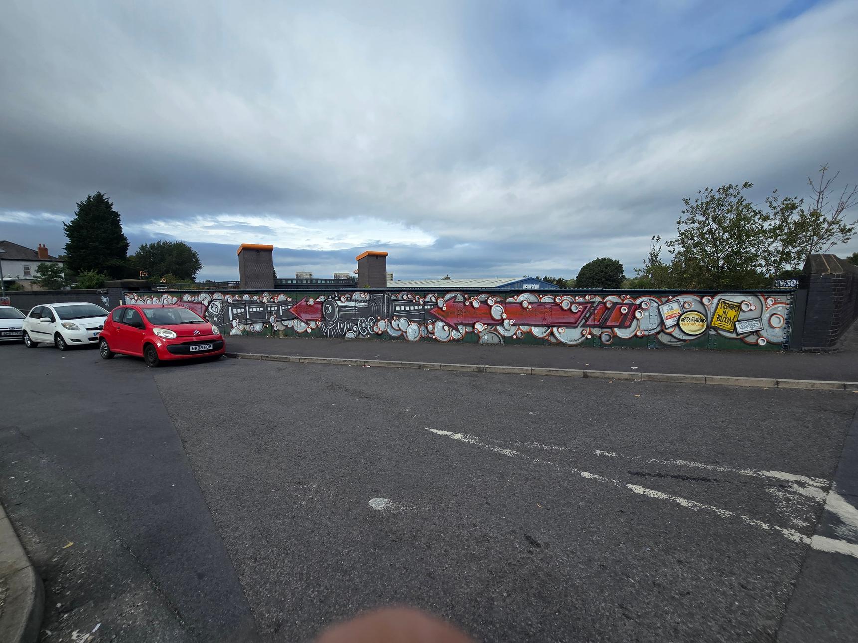 Hoakser—Stechford Train Station Mural