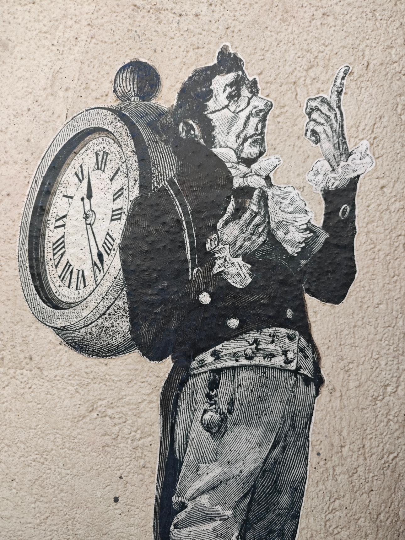 Mélanie Busnel—"Collages en rue"