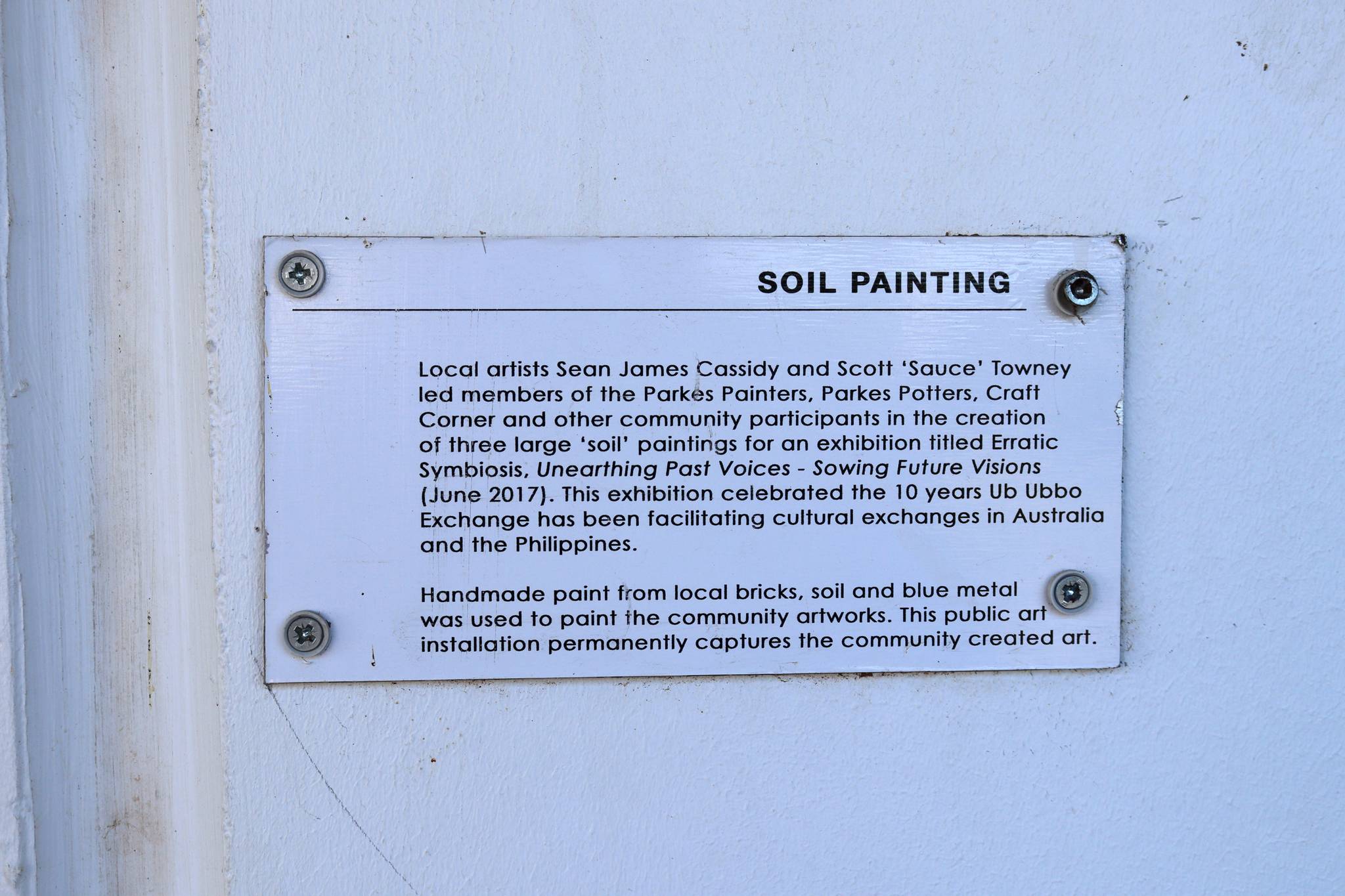 Sean James Cassidy, Scott 'Sauce' Towney&mdash;Soil Painting