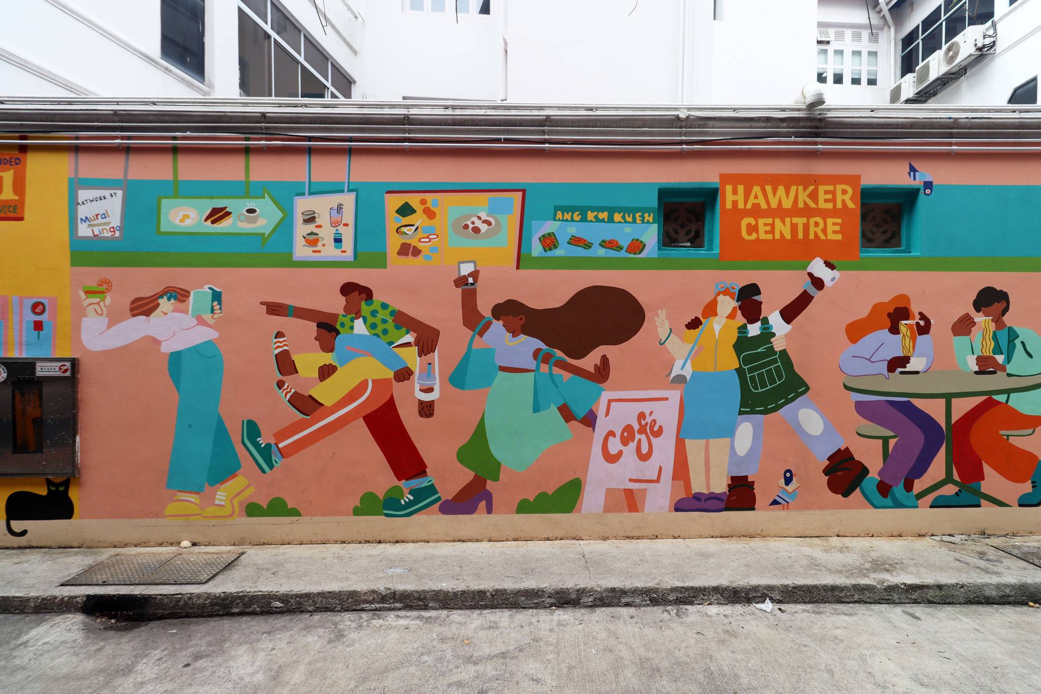 Mural Lingo&mdash;Bugis Street