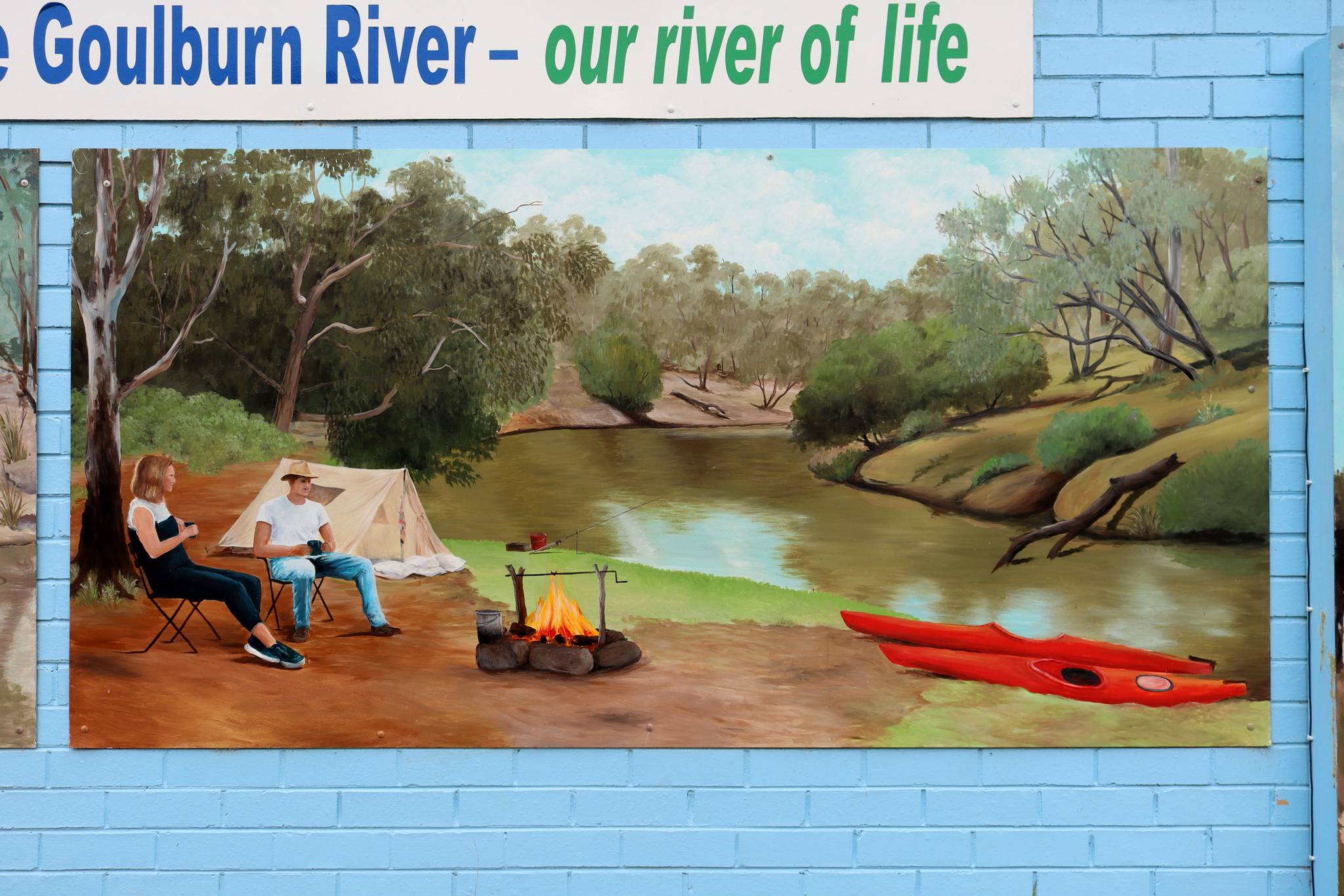 Murray Ross, Jill Conway, Teena Savage&mdash;The Goulburn River - Our River of Life