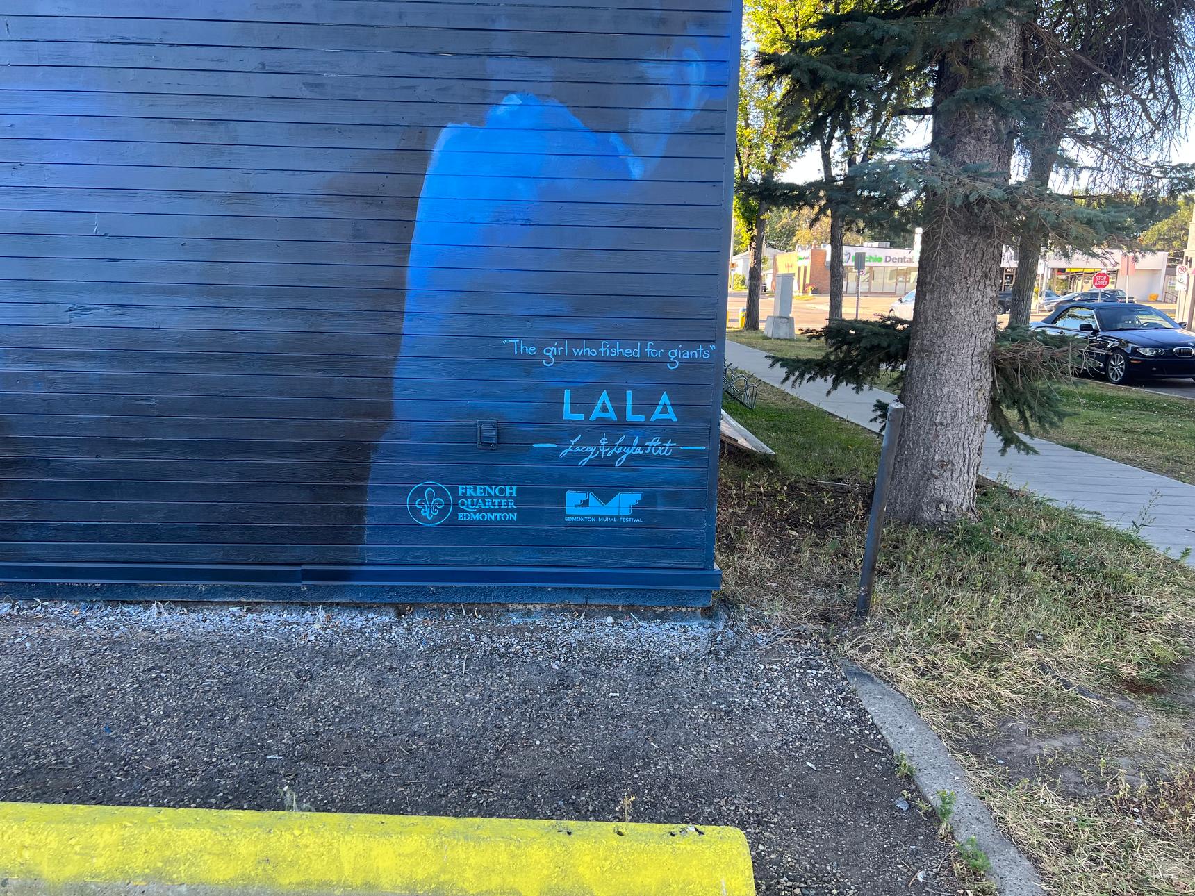 Lacey & Layla Art—The Girl Who Fished For Giants