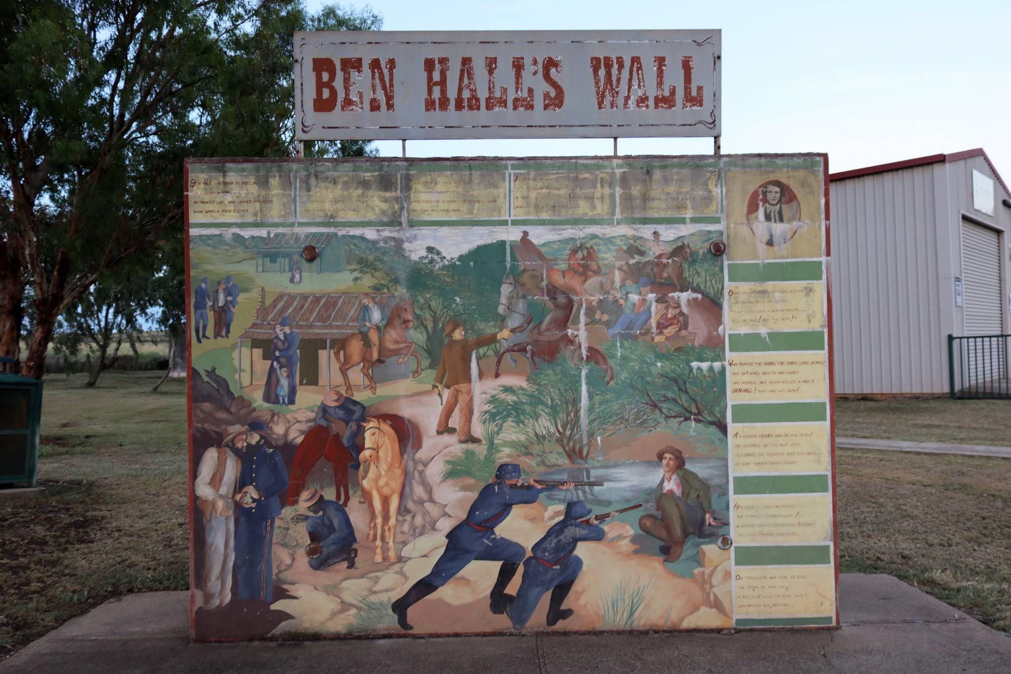 Bronwyn Bassett&mdash;Ben Hall's Wall