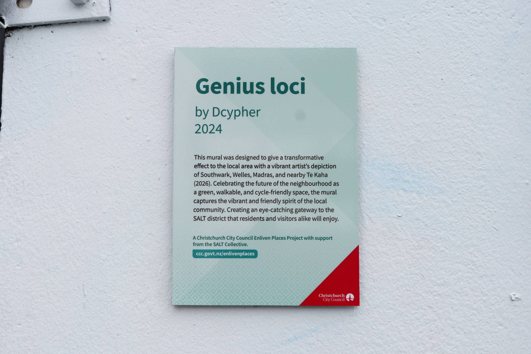 Dcypher&mdash;Genius loci