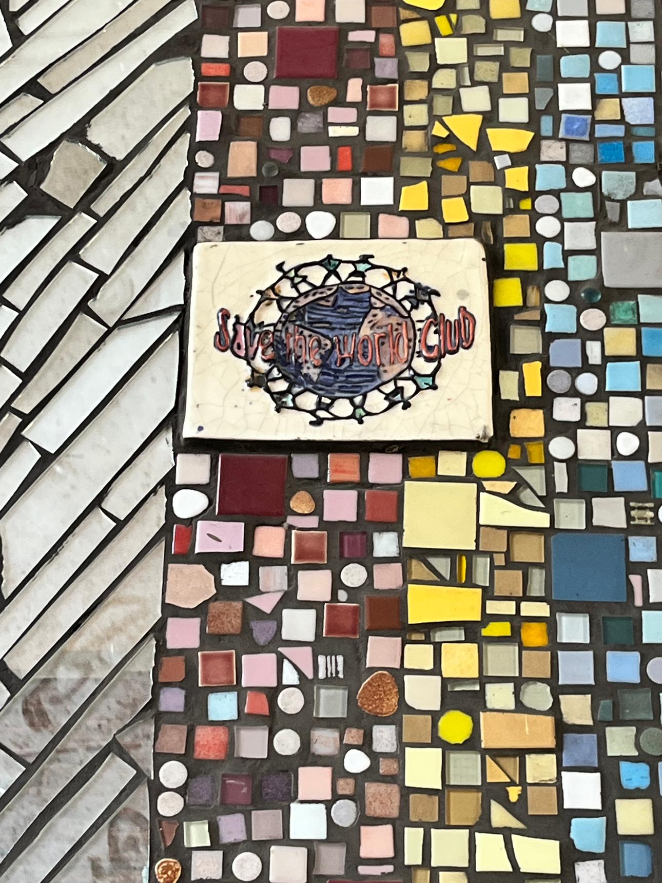 Save The World Club—Mosaic Murals