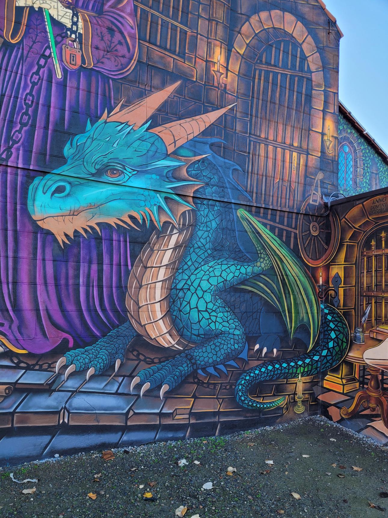 Nigel Leirens—Margaretha and the dragon