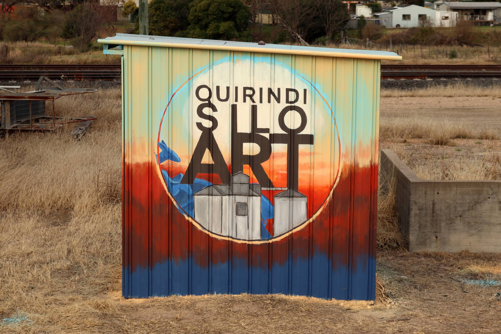 Peter Ryan&mdash;Quirindi Silo Art