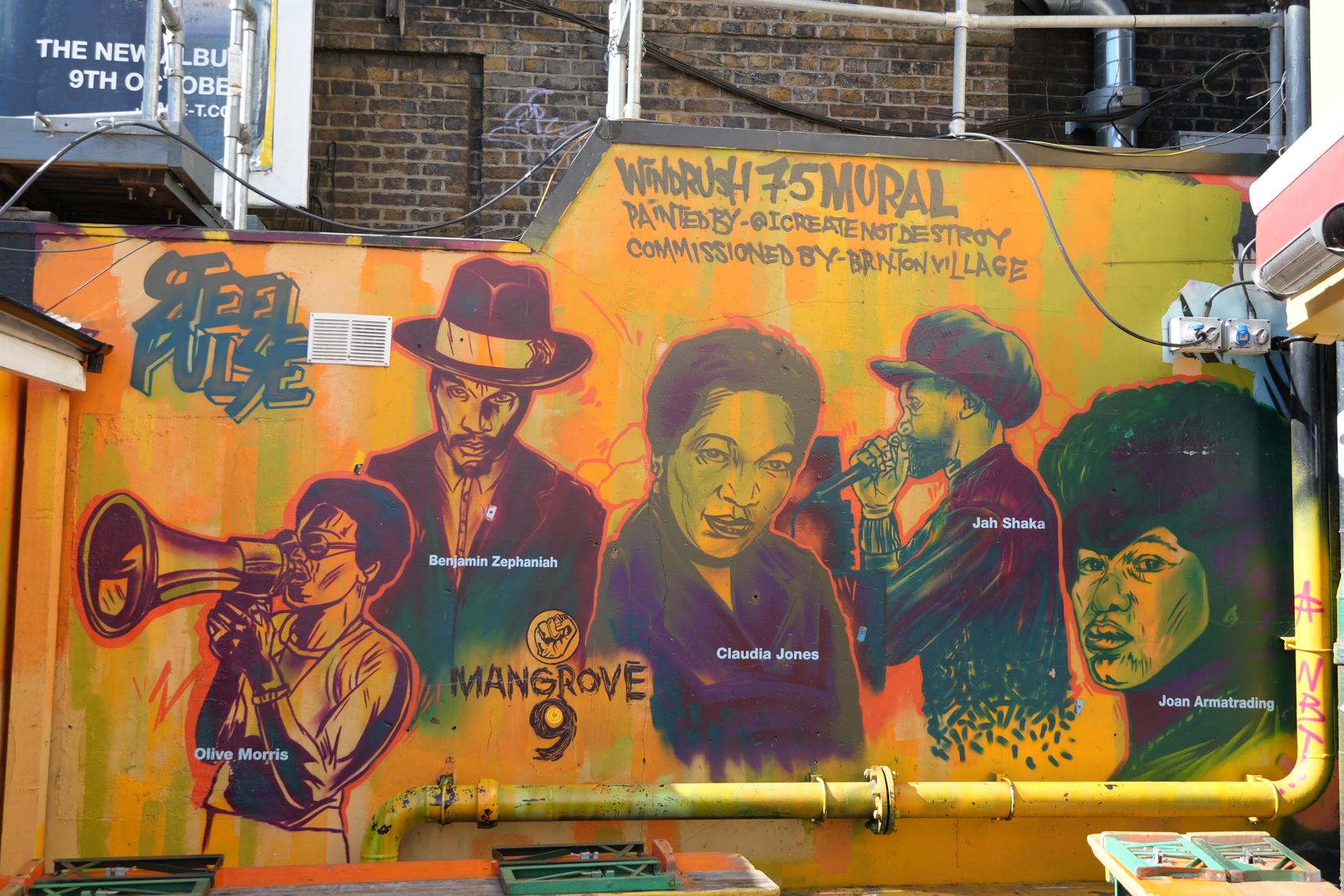 Create Not Destroy—Windrush 75 Mural
