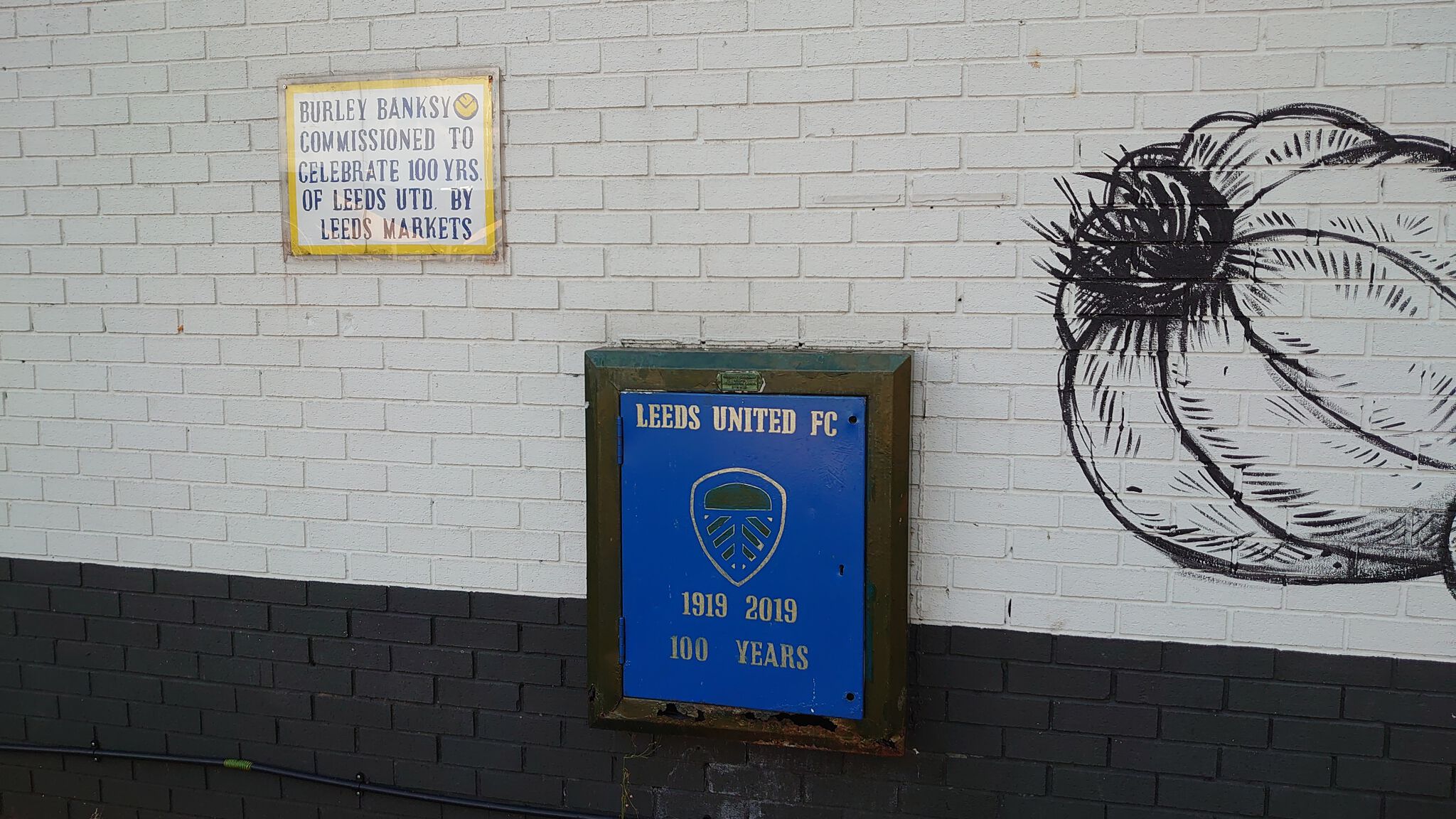 Burley Banksy (Andy McVeigh)&mdash;Leeds United 100 Years