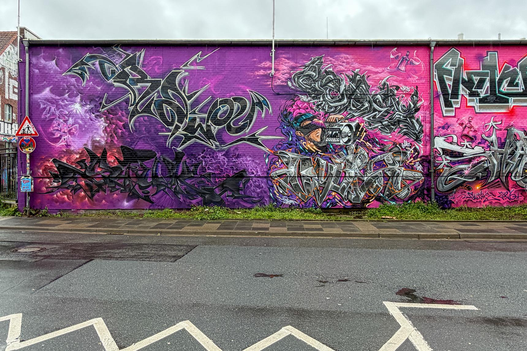 Diverse—Glocksee Festival Wall 3