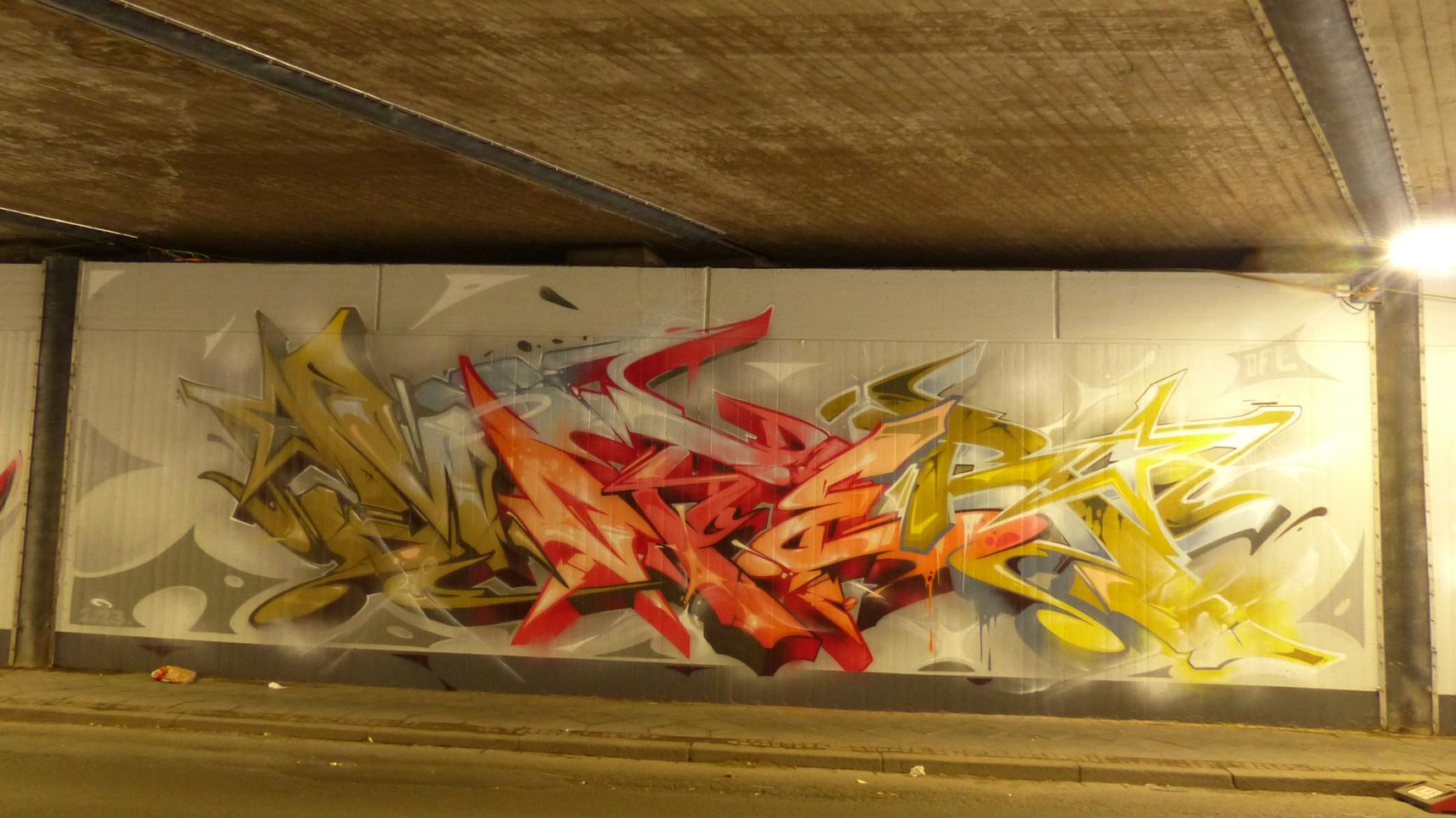 —Railway underpass at Riemker Straße