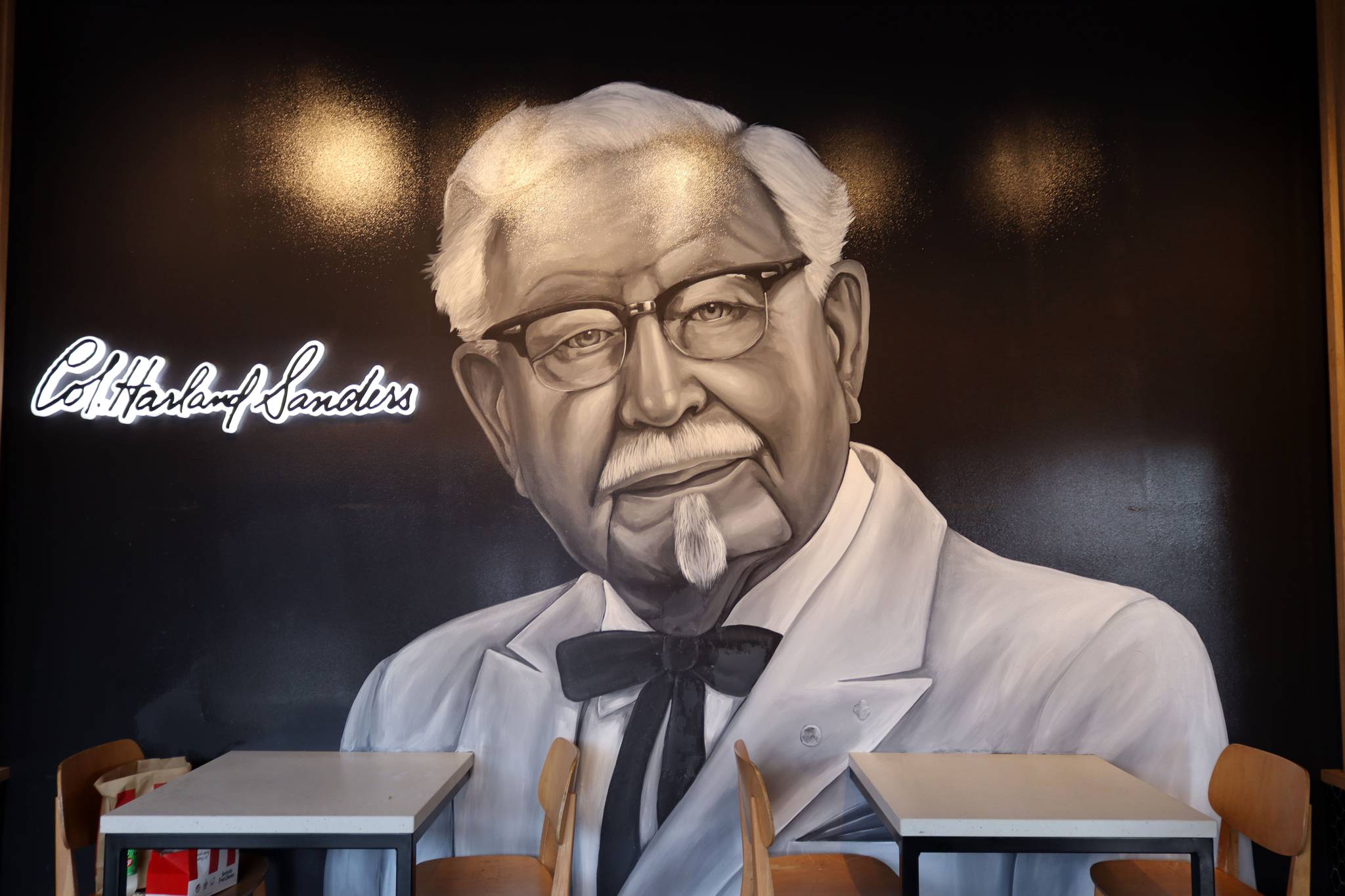 The Art of Wall, Stacy Keating&mdash;Colonel Harland Sanders